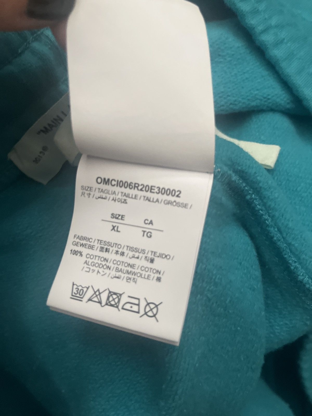 Off-White Off white Tape Arrows Track Shorts In Blue Size US 39 - 4 Thumbnail