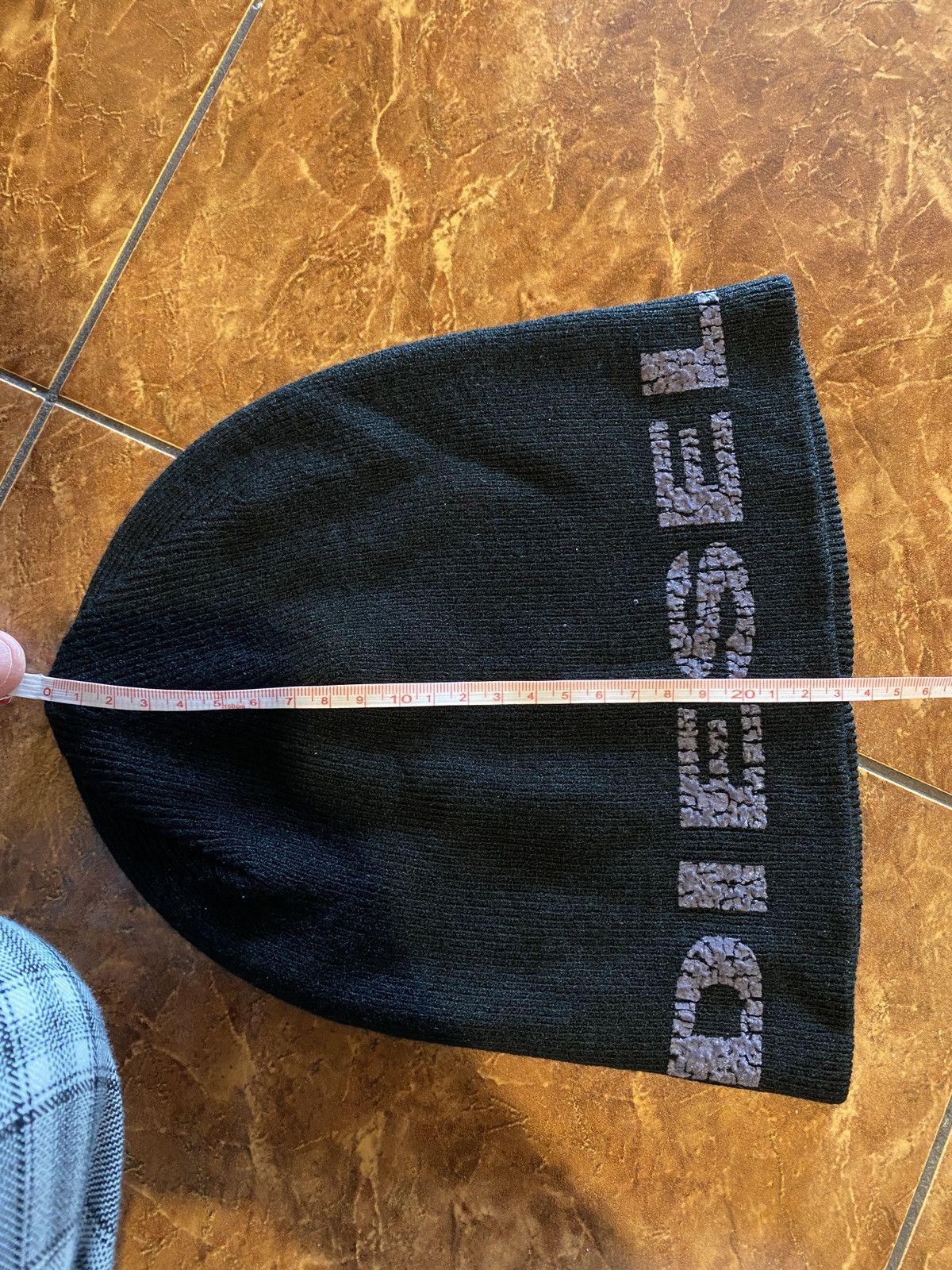 Diesel Big logo drip streetwear Diesel winter hat Size ONE SIZE - 6 Thumbnail