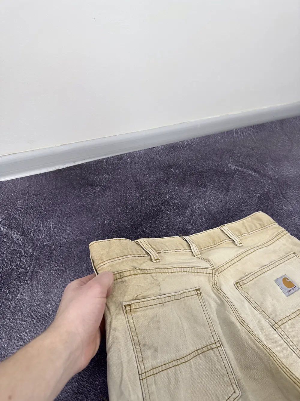 Carhartt Vintage Carhartt Opium Faded Relaxed Fit USA Hype Work Pants Size US 34 / EU 50 - 7 Thumbnail