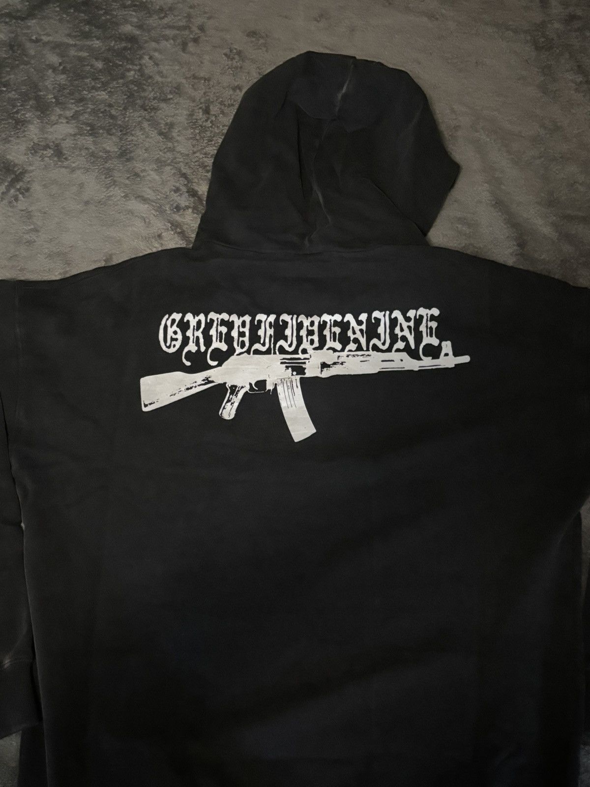 G59 Records G59 AK LOGO HOODIE (VINTAGE BLACK) L Size US L / EU 52-54 / 3 - 2 Thumbnail