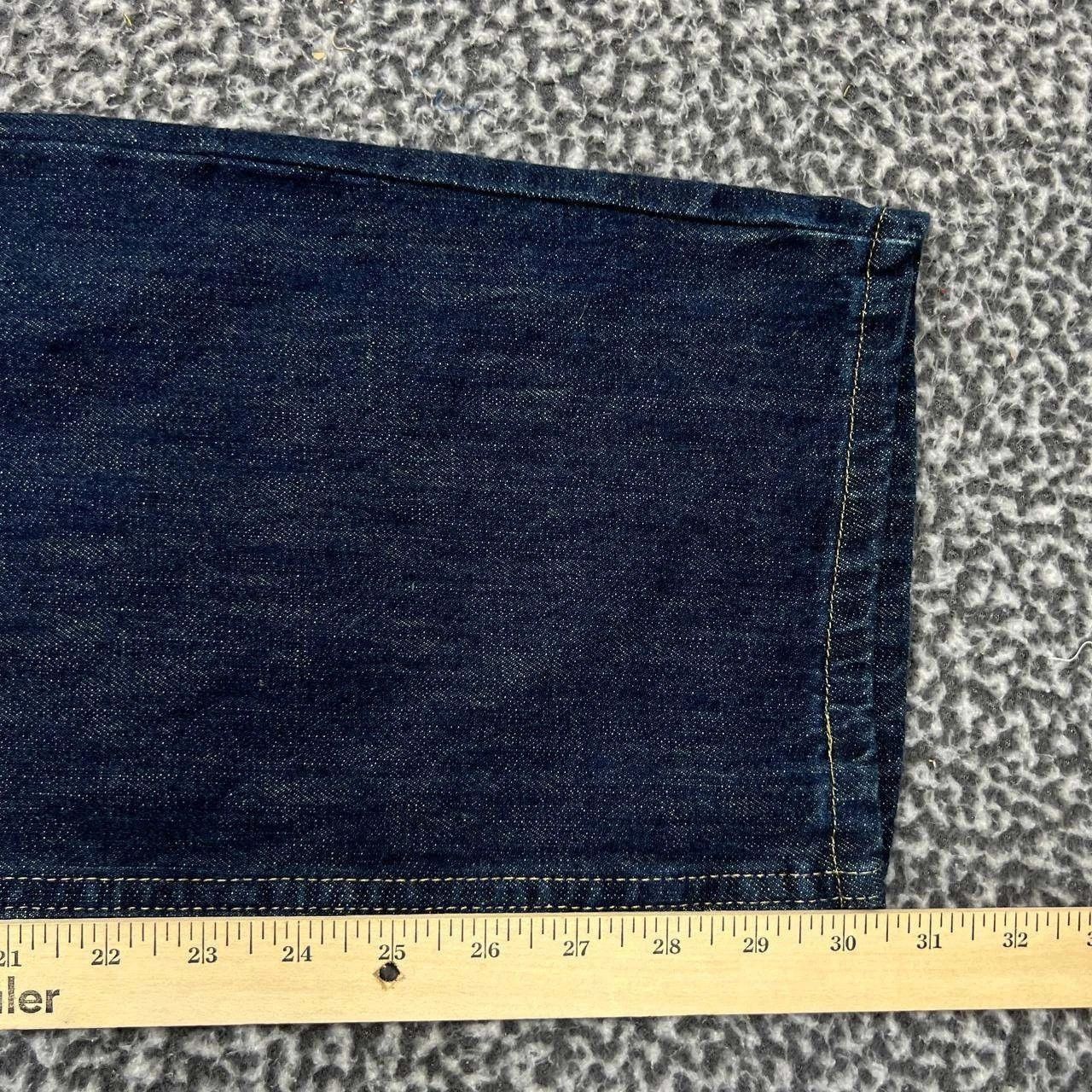 Wrangler Wrangler Jeans 38x30 Straight Fit Denim Pants Pocket Cotton Size US 38 / EU 54 - 3 Thumbnail