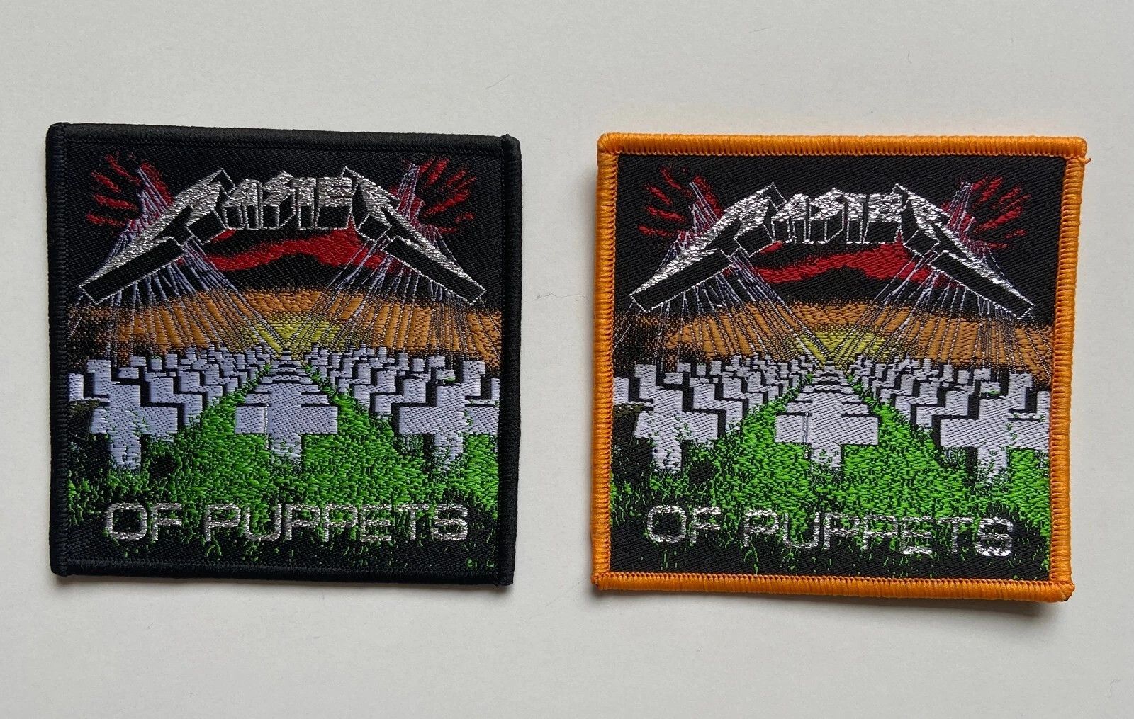 Other 2 x METALLICA - MASTER OF PUPPETS RARE WOVEN PATCH Size ONE SIZE - 1 Preview