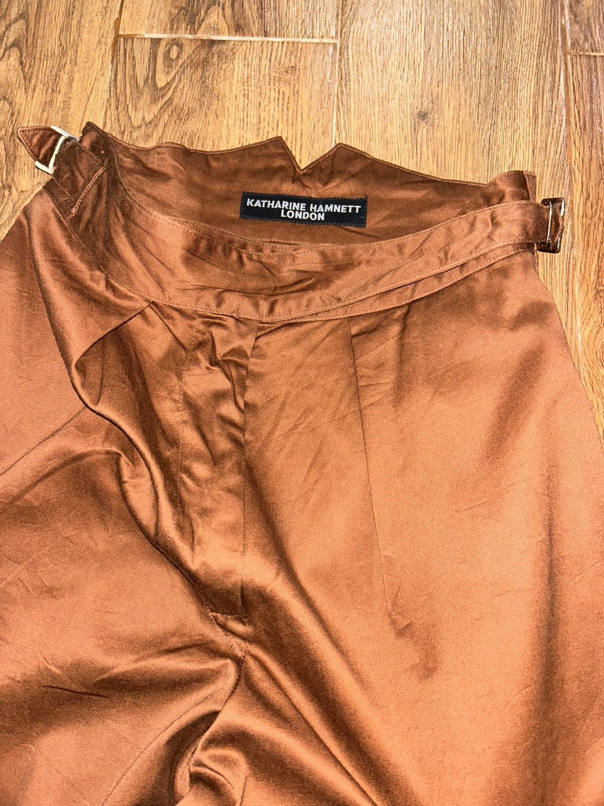 Katharine Hamnett London Katharine Hamnett London Gurkha Casual Trouser Pants Size 26" / US 2 / IT 38 - 4 Thumbnail