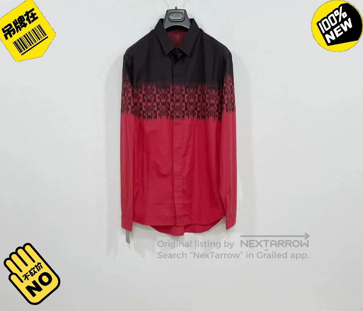 Dior Dior Cotton Long Sleeve Shirt. Size US L / EU 52-54 / 3 - 1 Thumbnail