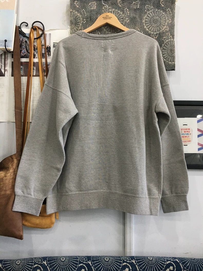 VISVIM 17AW JUMBO CREWNECK SWEAT L/S(N.D.)-2506
