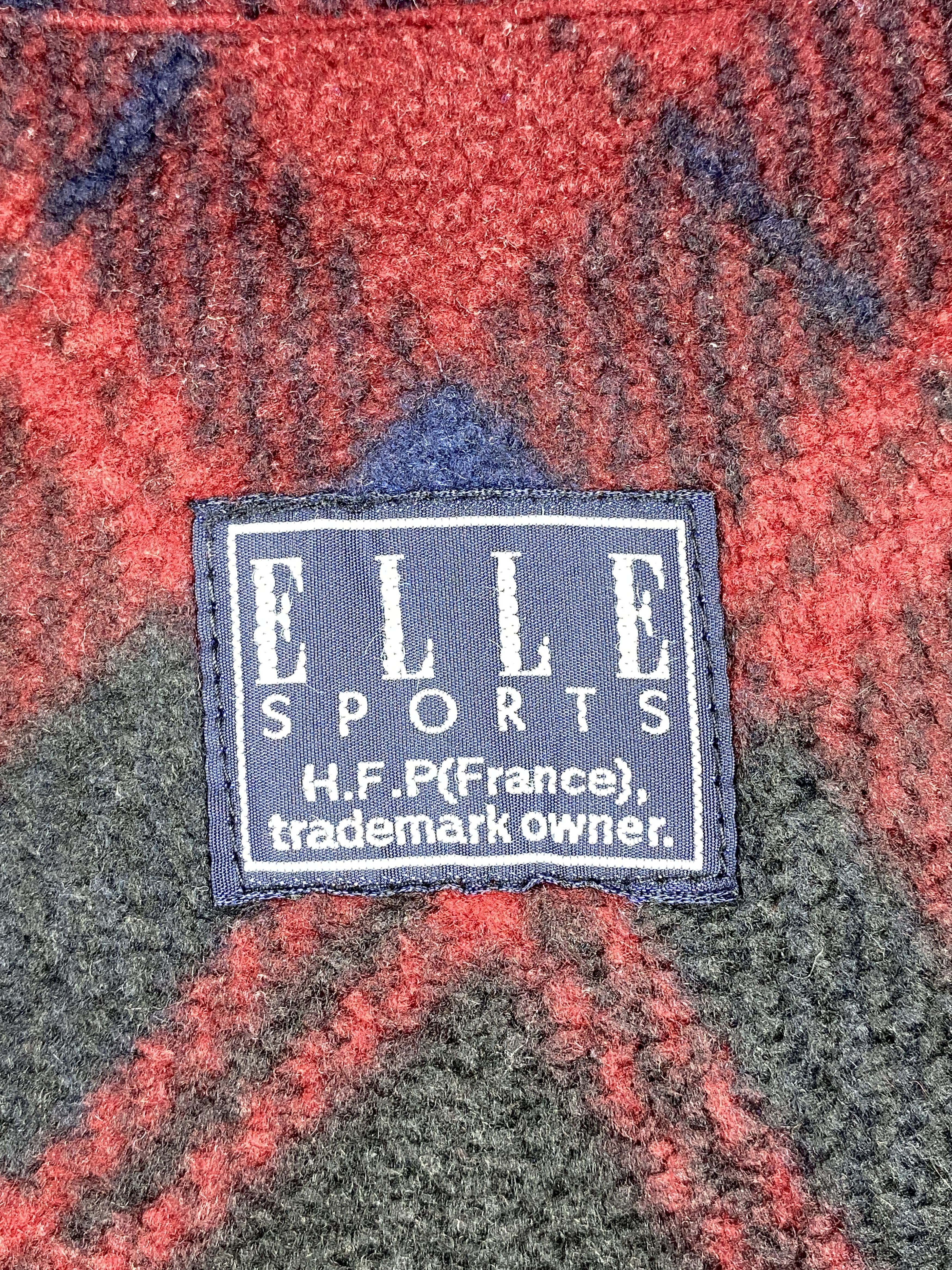 Vintage Vintage Elle Sport Flannel Jacket J0673 Size US S / EU 44-46 / 1 - 7 Thumbnail