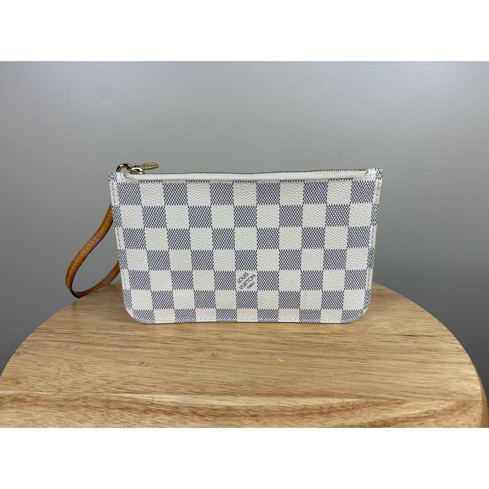 Louis Vuitton Authentic Louis Vuitton Neverfull PM Pouch Damier Azur Size ONE SIZE - 2 Thumbnail