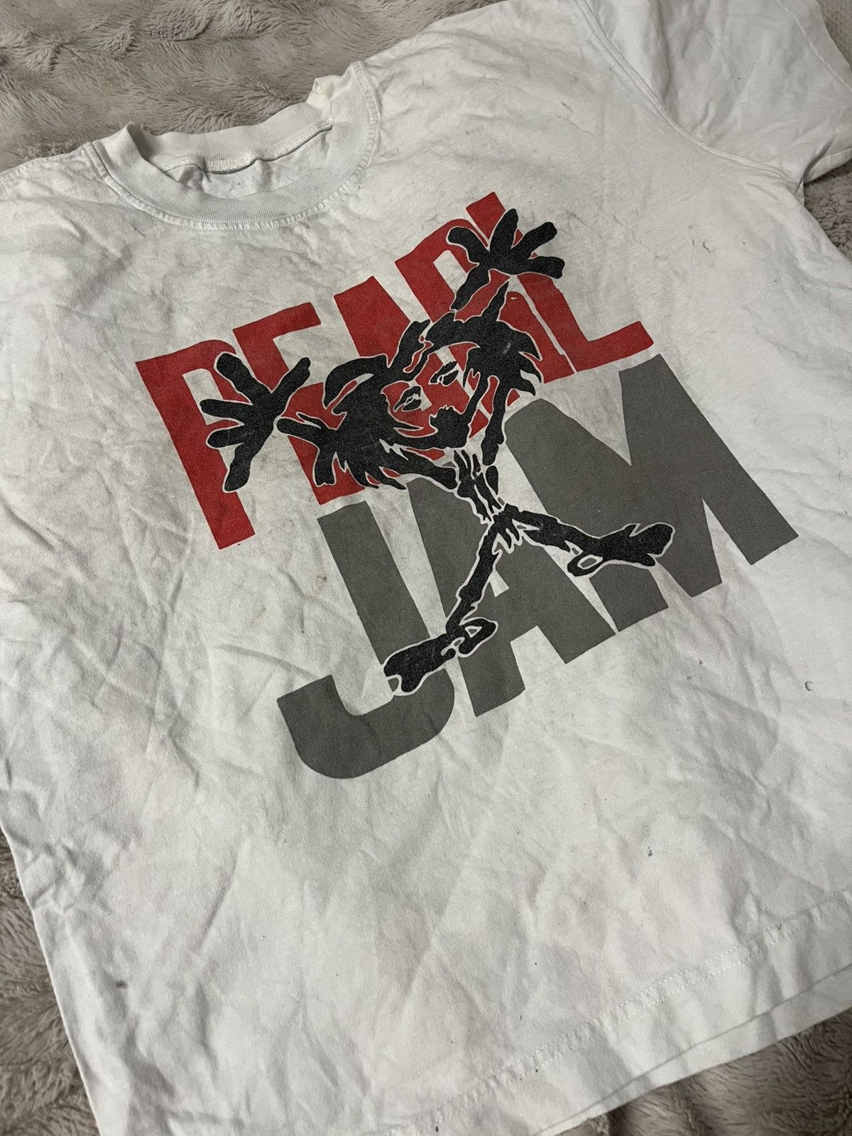 Fruit Of The Loom Pearl Jam Alive T-shirt Vintage Size US L / EU 52-54 / 3 - 3 Thumbnail