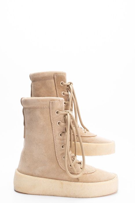 Kanye west hot sale suede boots