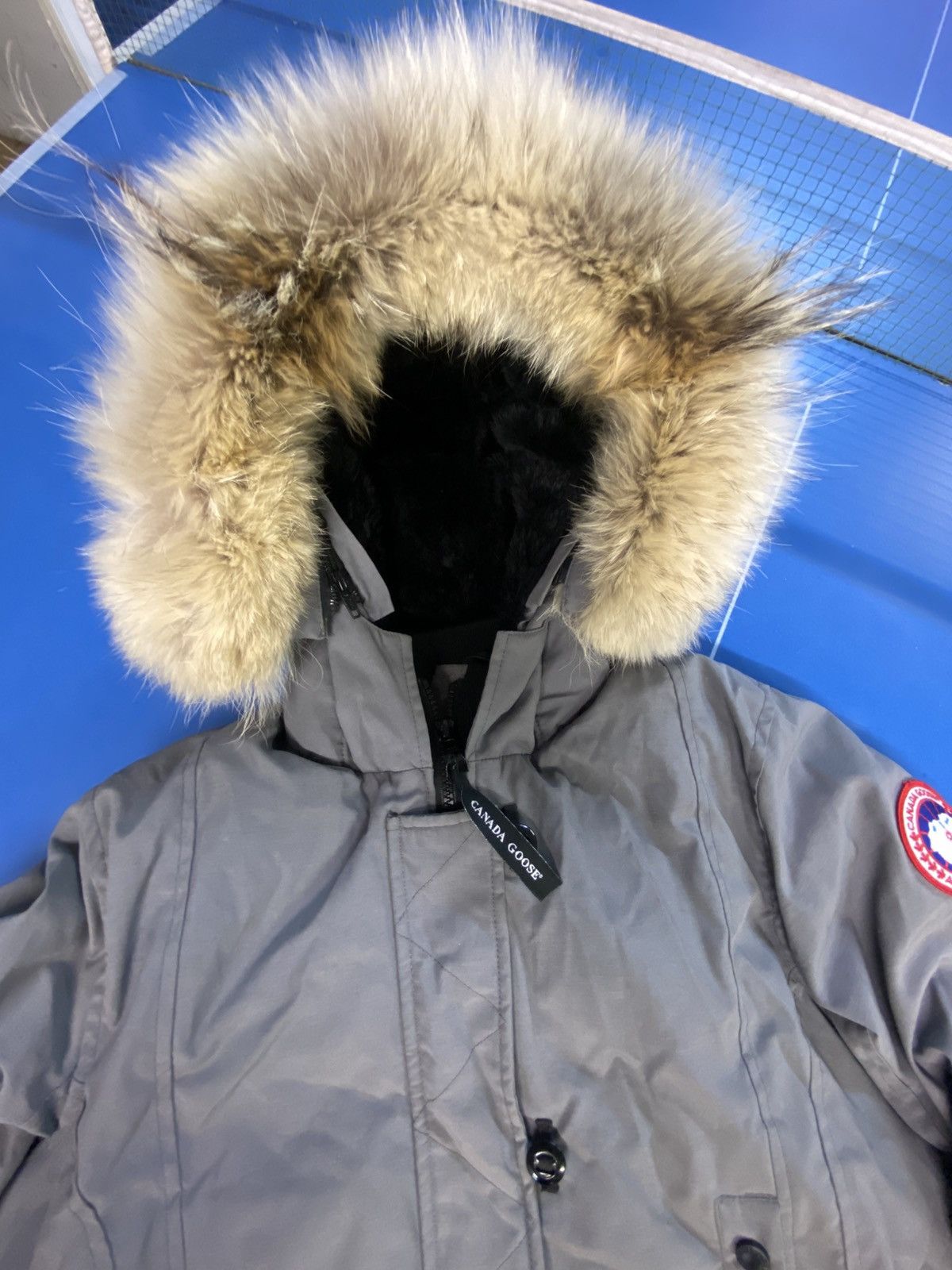 Canada Goose × Vetements Canada Goose Kensington Parka down jacket hood Coyote fur Size L / US 10 / IT 46 - 1 Thumbnail