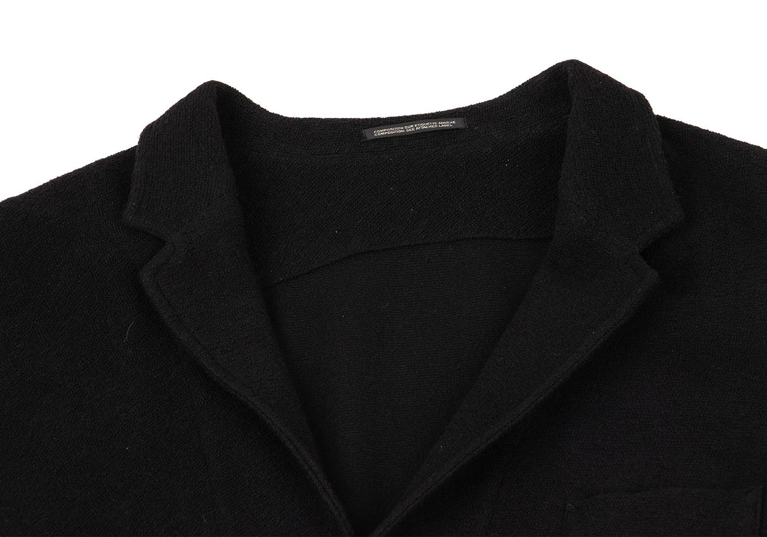 Yohji Yamamoto Yohji Yamamoto Wool Pile Asymmetrical Mantle Jacket Size US L / EU 52-54 / 3 - 4 Thumbnail