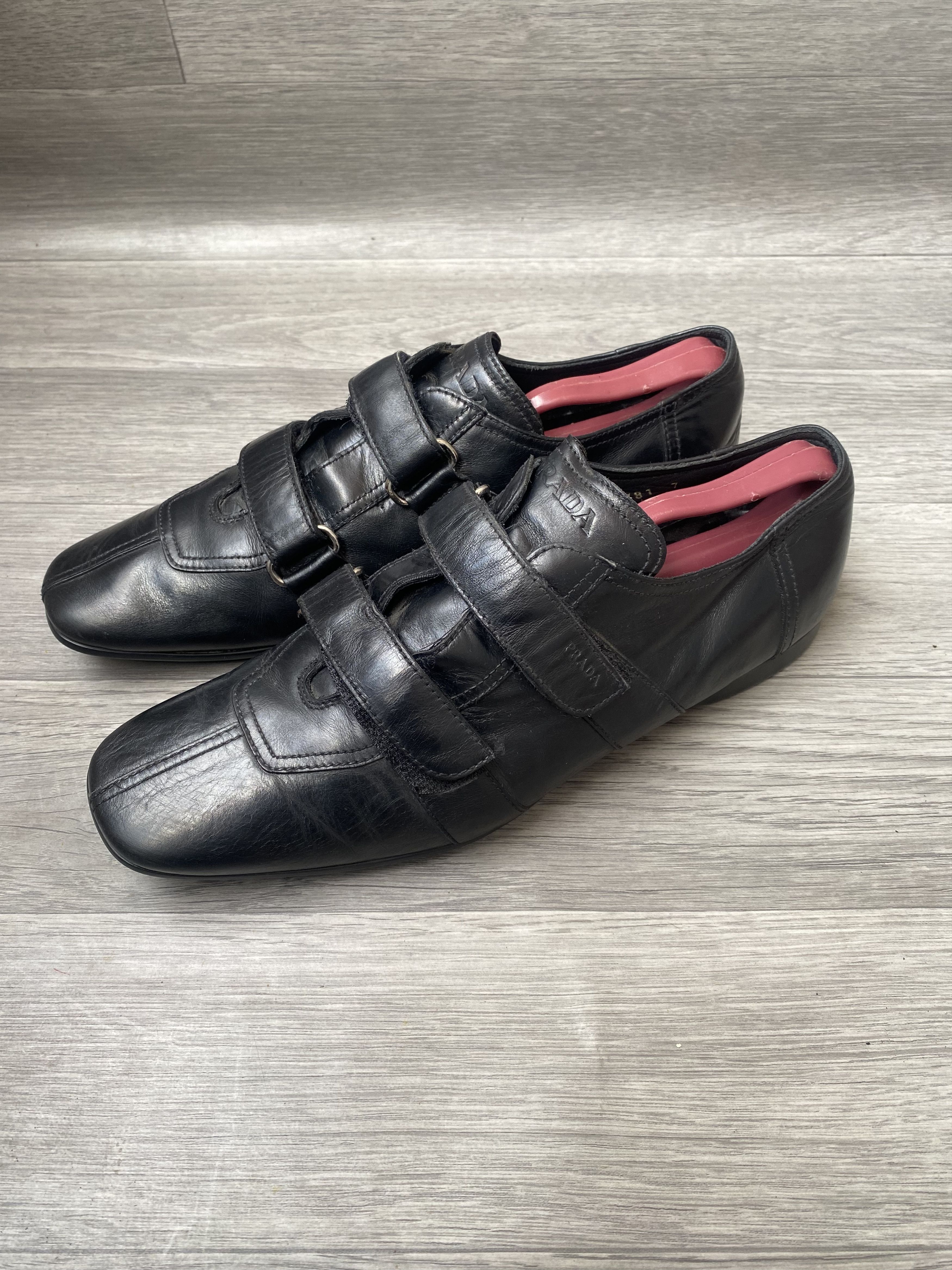 Prada Prada sport strappy leather sneakers sz uk7 Size US 8 / EU 41 - 4 Thumbnail