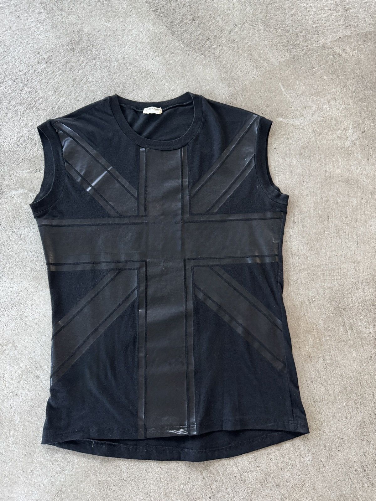 Helmut Lang Helmut Lang Union Jack AW 1997 Tank Size M / US 6-8 / IT 42-44 - 1 Thumbnail