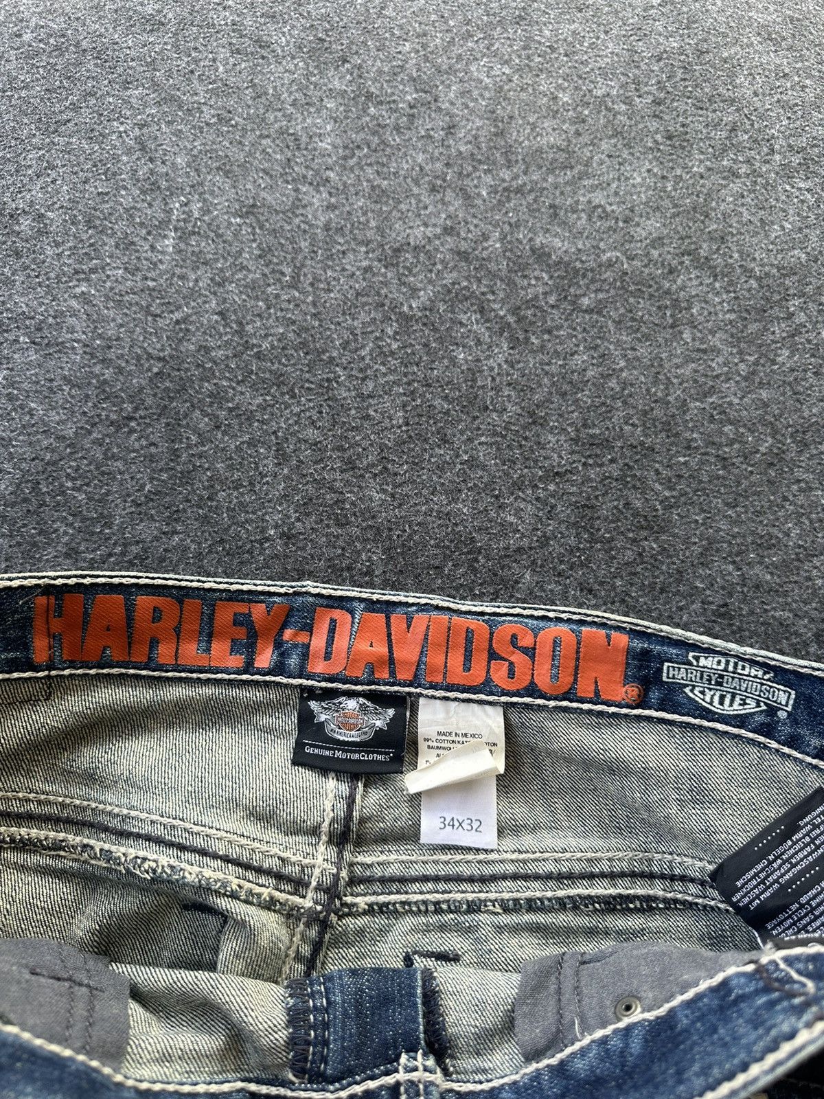 Harley Davidson Harley Davidson Vintage Denim D266 Size US 34 / EU 50 - 15 Thumbnail
