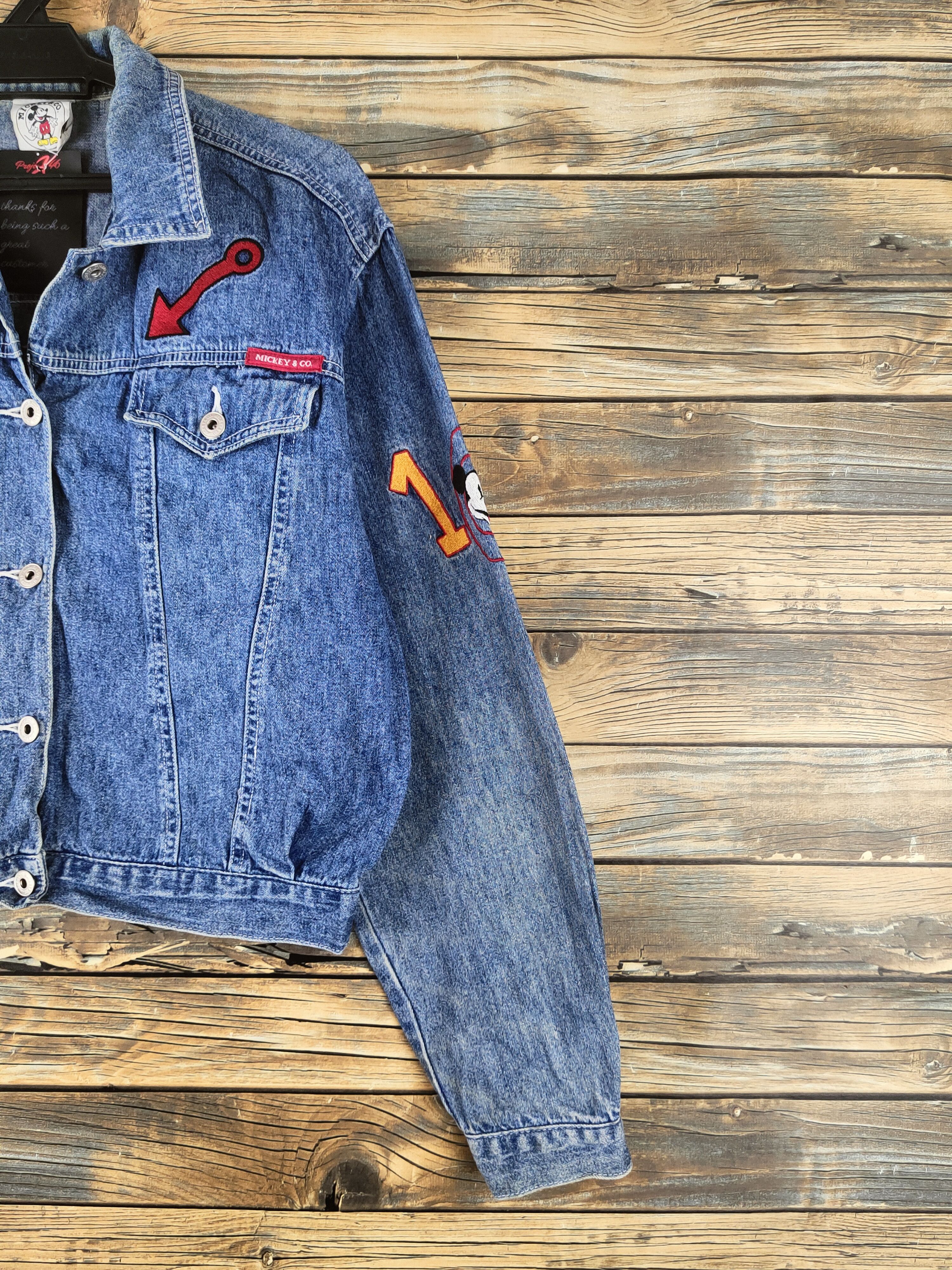 Mickey & Co. DL Mickey & co. Blue Denim Jackets #46-112 Size L / US 10 / IT 46 - 8 Thumbnail