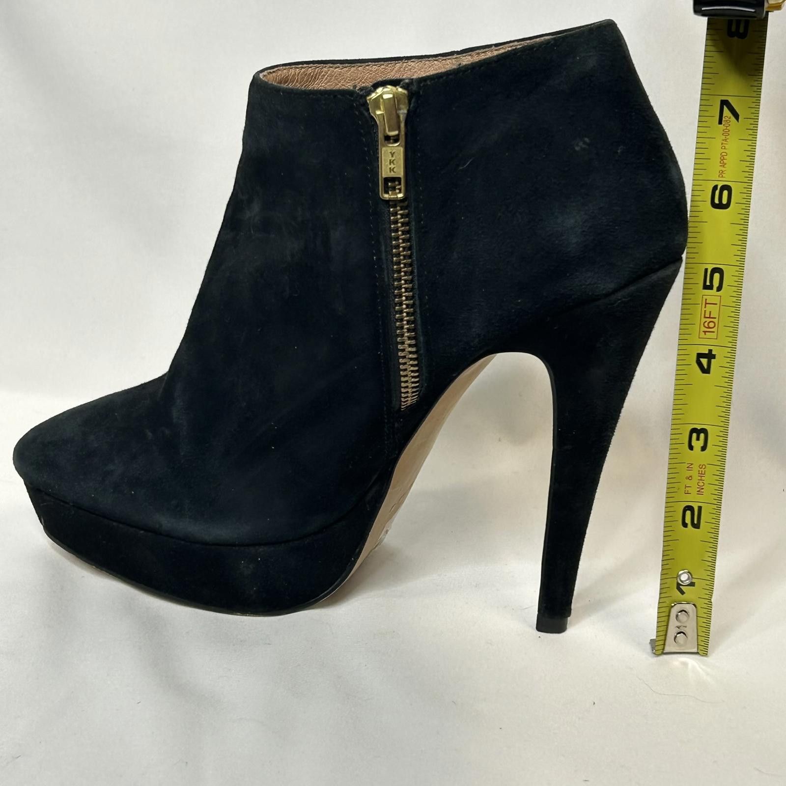 Aldo Aldo Alhurshah Black Suede Platform Booties, 8.5 Size US 8.5 / IT 38.5 - 9 Thumbnail