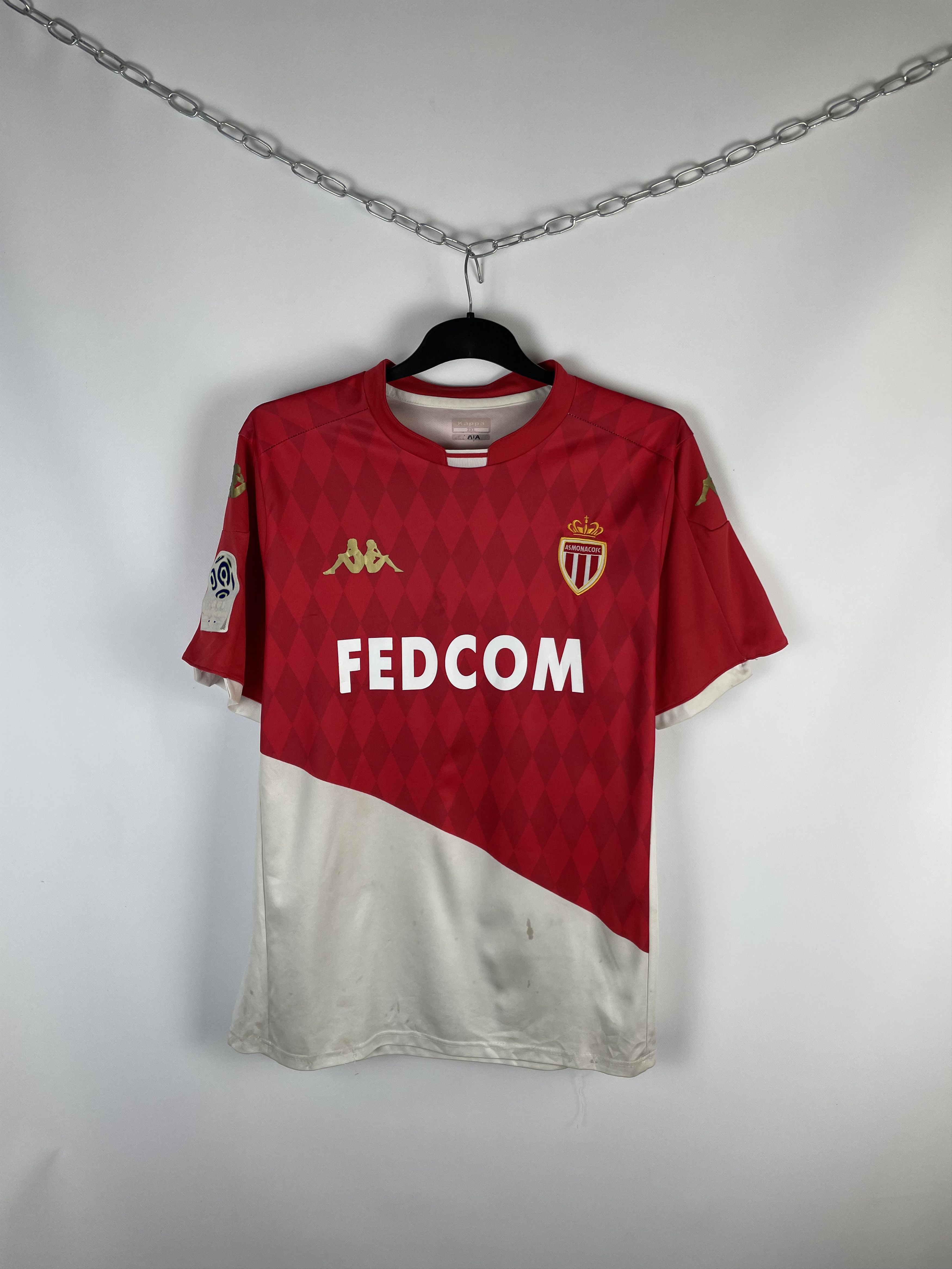 Kappa Vintage Kappa Monaco Ben Yedder Soccer Jersey Size US XXL / EU 58 / 5 - 1 Thumbnail