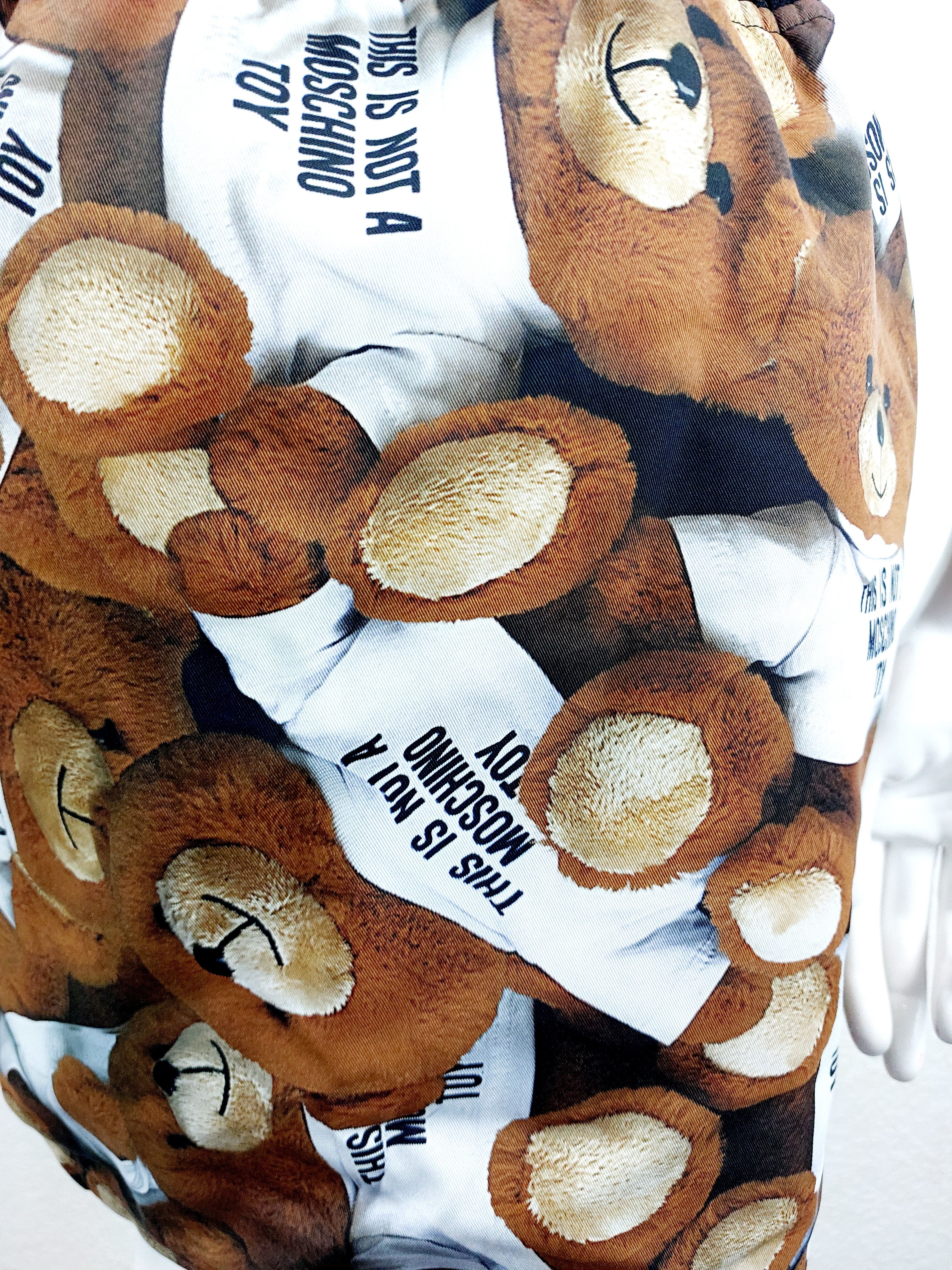 Moschino Moschino Couture „This is not a Moschino Toy” Bear Skirt Size 28" / US 6 / IT 42 - 8 Thumbnail