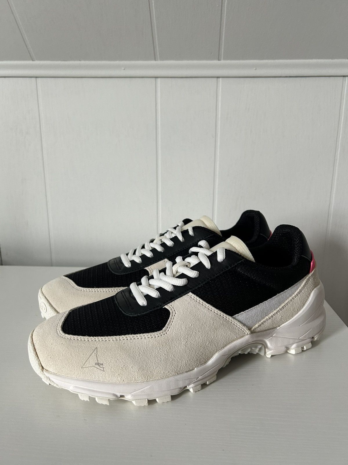 ROA ROA Vincent Sneaker Off White/Black Size US 10 / EU 43 - 2 Thumbnail