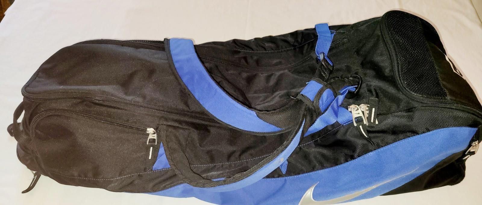 Nike Nike Baseball/Softball Bag Blue Size ONE SIZE - 1 Thumbnail