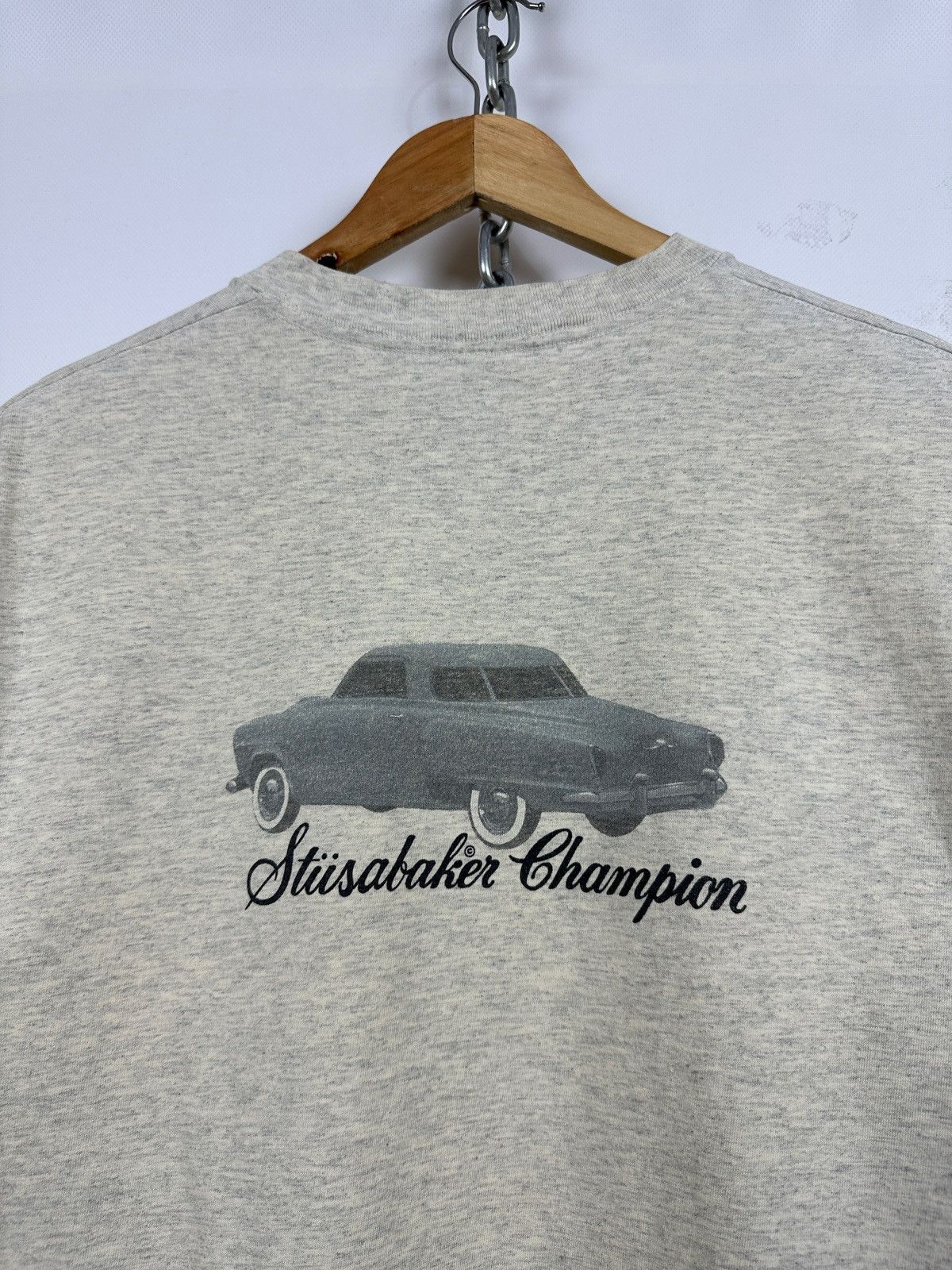 Stussy 90s Vintage Stussy Stusabaker Champion Made In USA T-Shirt Size US M / EU 48-50 / 2 - 7 Thumbnail