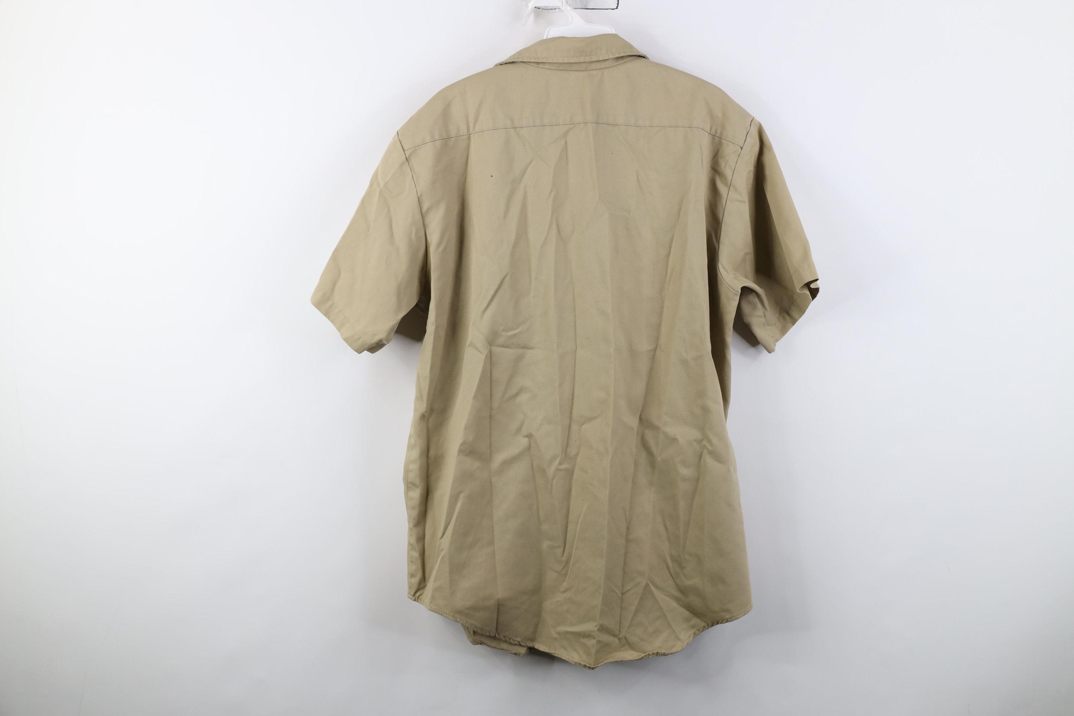 Vintage Vintage 90s Big Mac Workwear Mechanic Short Sleeve Shirt Size US L / EU 52-54 / 3 - 16 Thumbnail