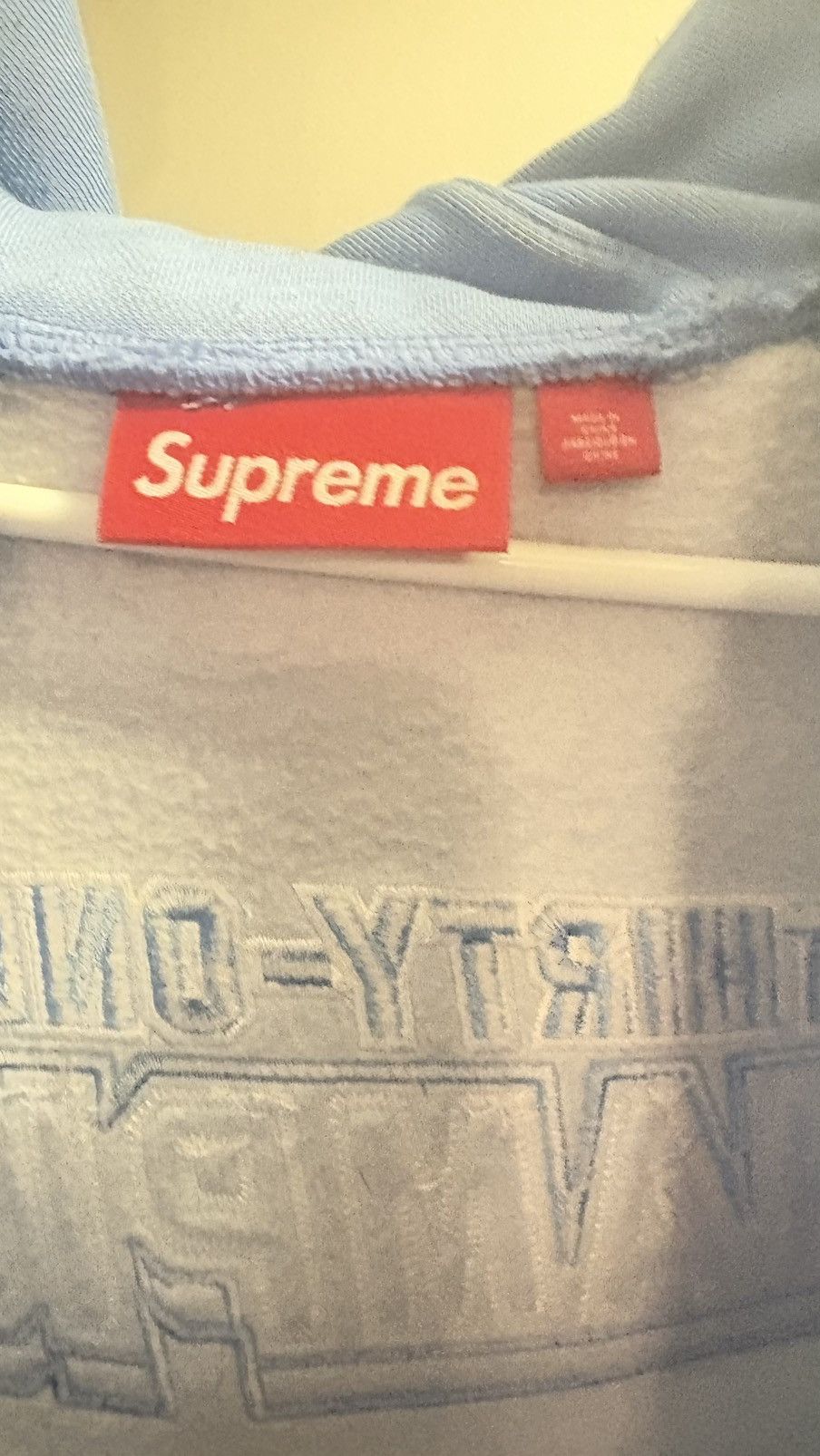 Supreme Supreme Football Zip Up Hoodie FW25 Size US L / EU 52-54 / 3 - 3 Thumbnail