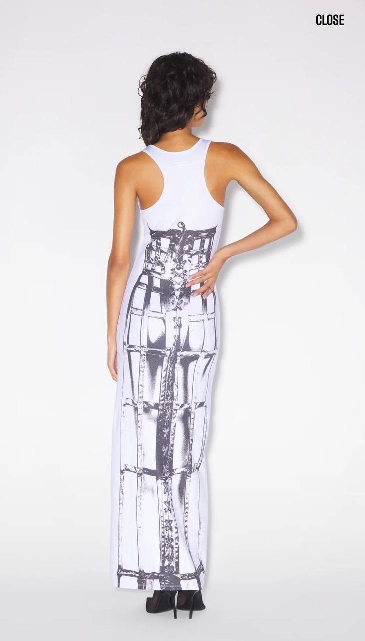 Jean Paul Gaultier Jean Paul Gautier white maxi dress Size M / US 6-8 / IT 42-44 - 2 Thumbnail