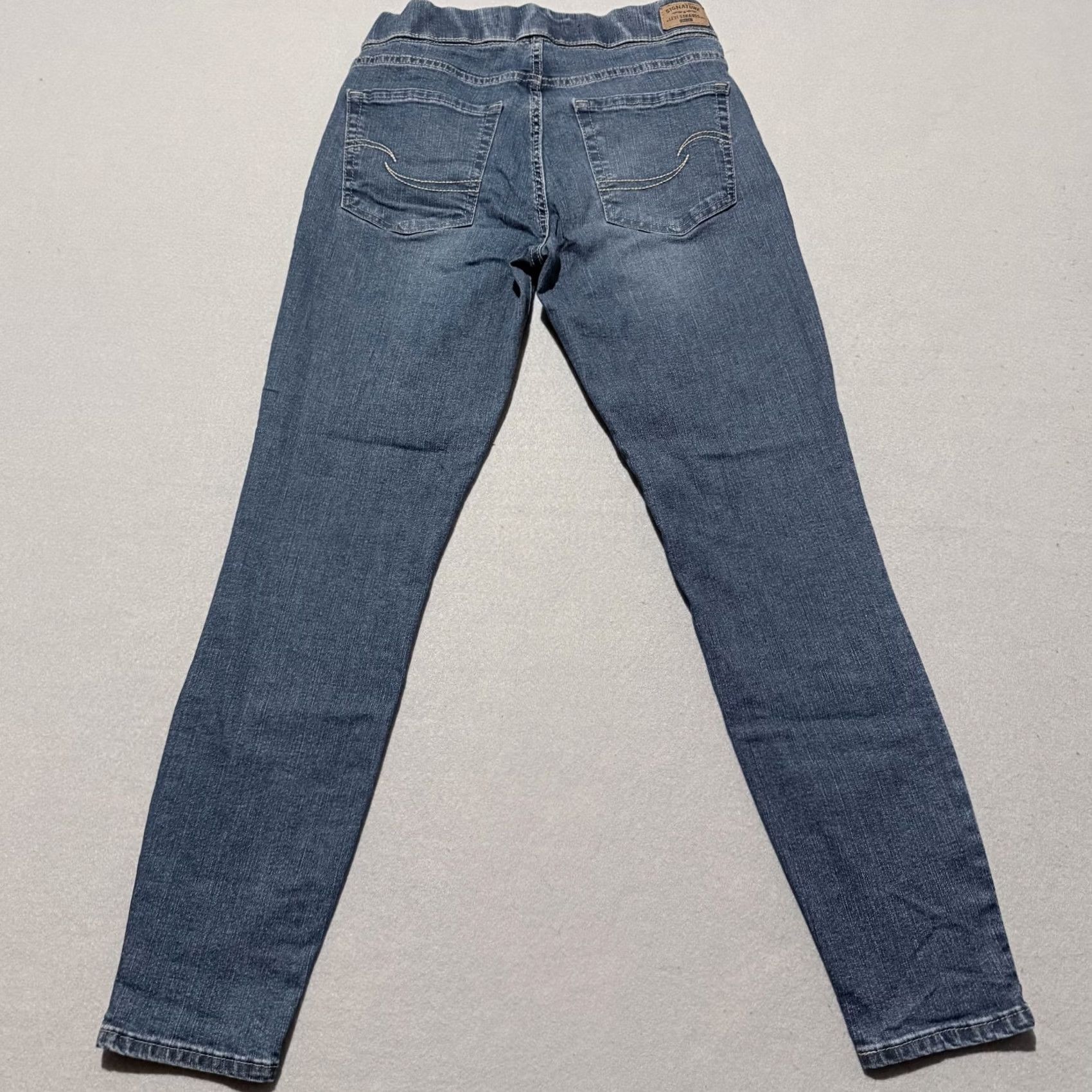 Levi's VINTAGE Signature by Levi Strauss Gold Totally Shaping Pull-On Skinny Jeans Women's - 4S Size 27" / US 4 / IT 40 - 2 Thumbnail
