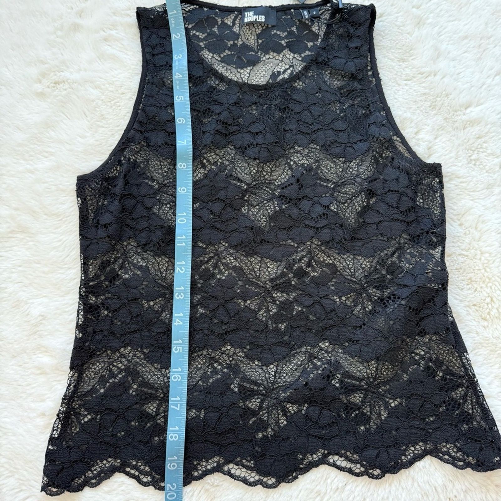 The Kooples NWT!!! The Kooples women laces top size 0 or XS Retail 215$ Size XS / US 0-2 / IT 36-38 - 8 Thumbnail