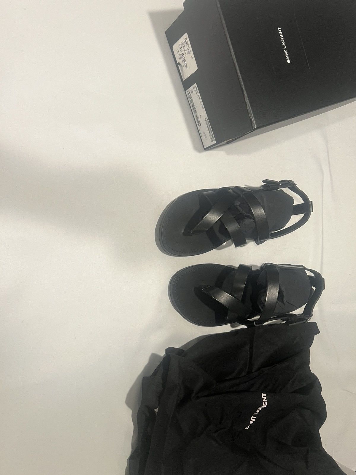 Saint Laurent Paris Saint Laurent men’s sandals. 44/11. $1090 Size US 11 / EU 44 - 1 Thumbnail