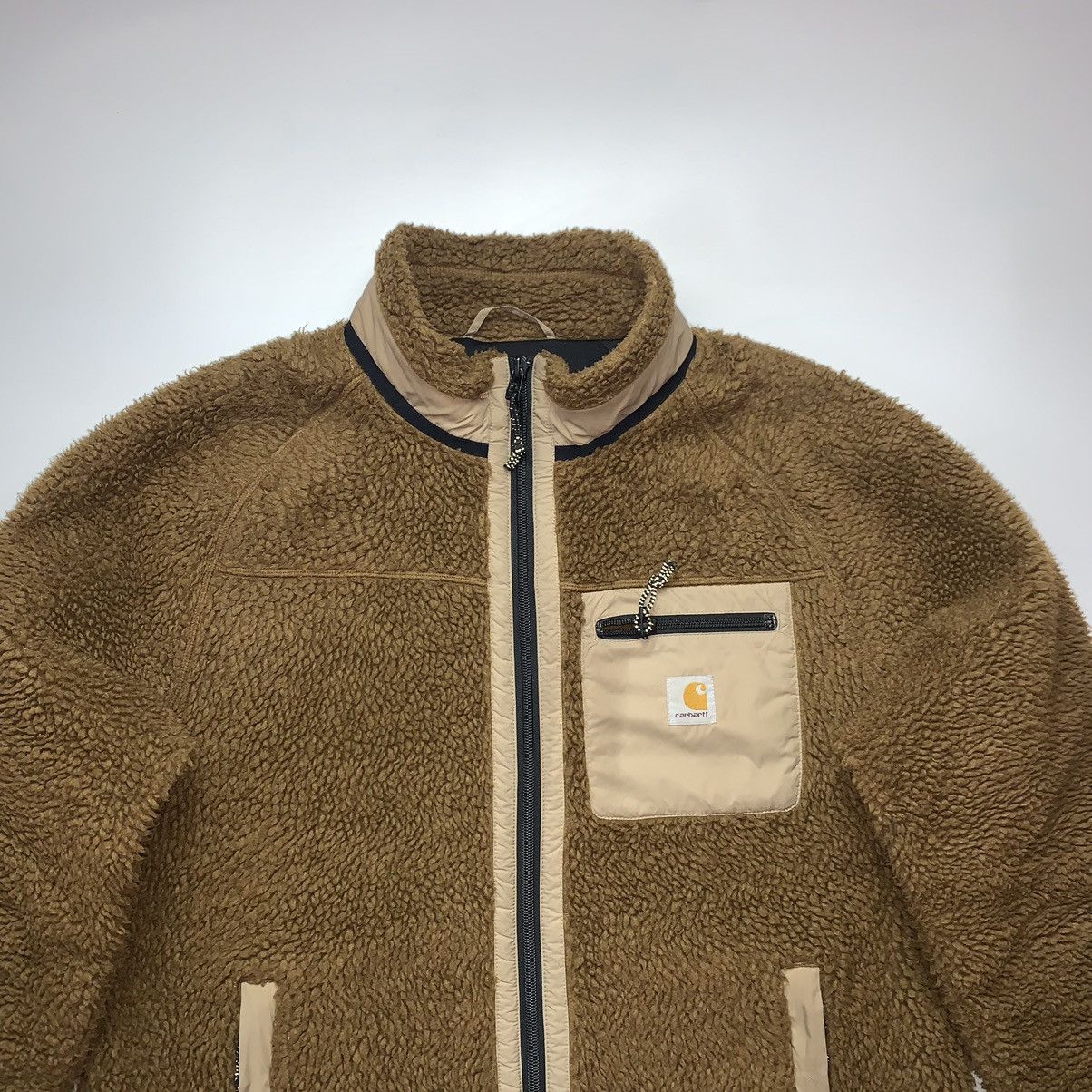 Other CARHARTT WIP PRENTIS LINER SHERPA FLEECE JACKET Size US L / EU 52-54 / 3 - 2 Thumbnail