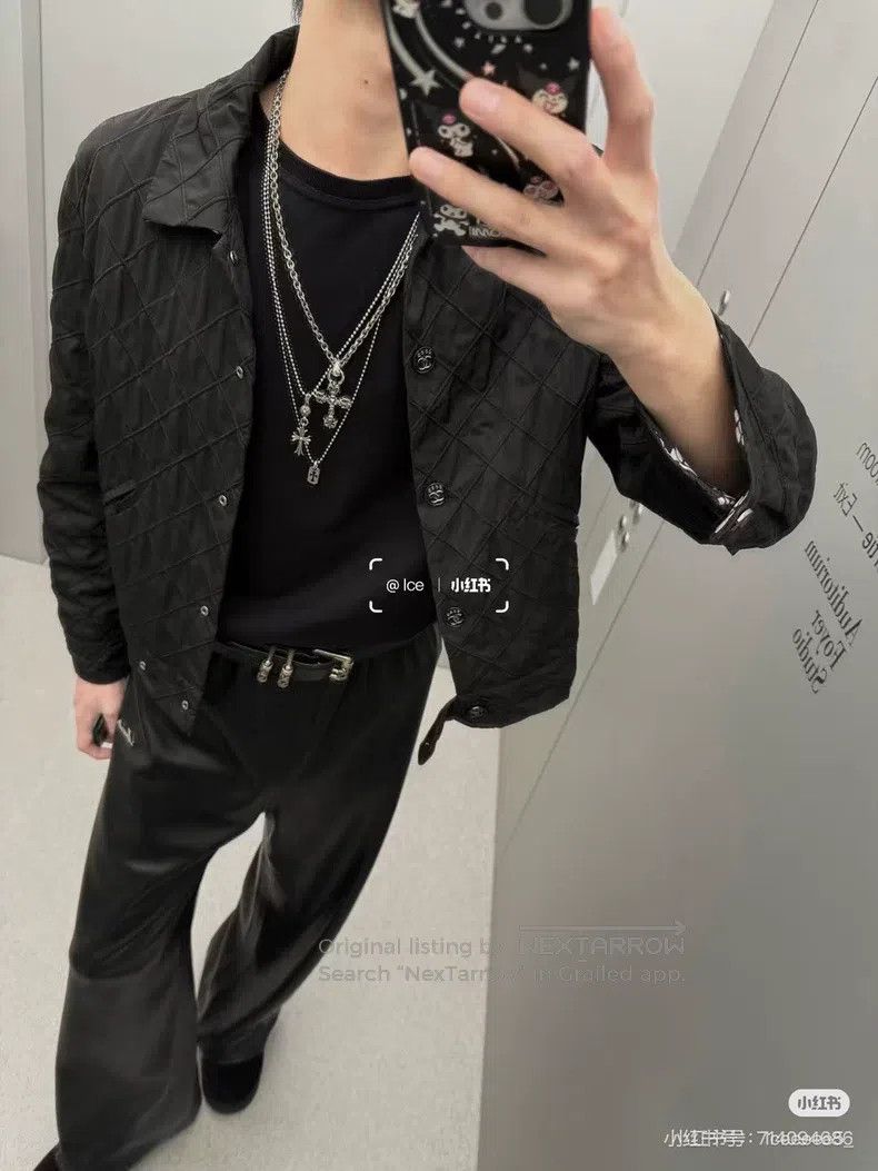 Chanel Chanel 25M Black Silk Diamond Lapel Jacket Size XS / US 0-2 / IT 36-38 - 7 Thumbnail