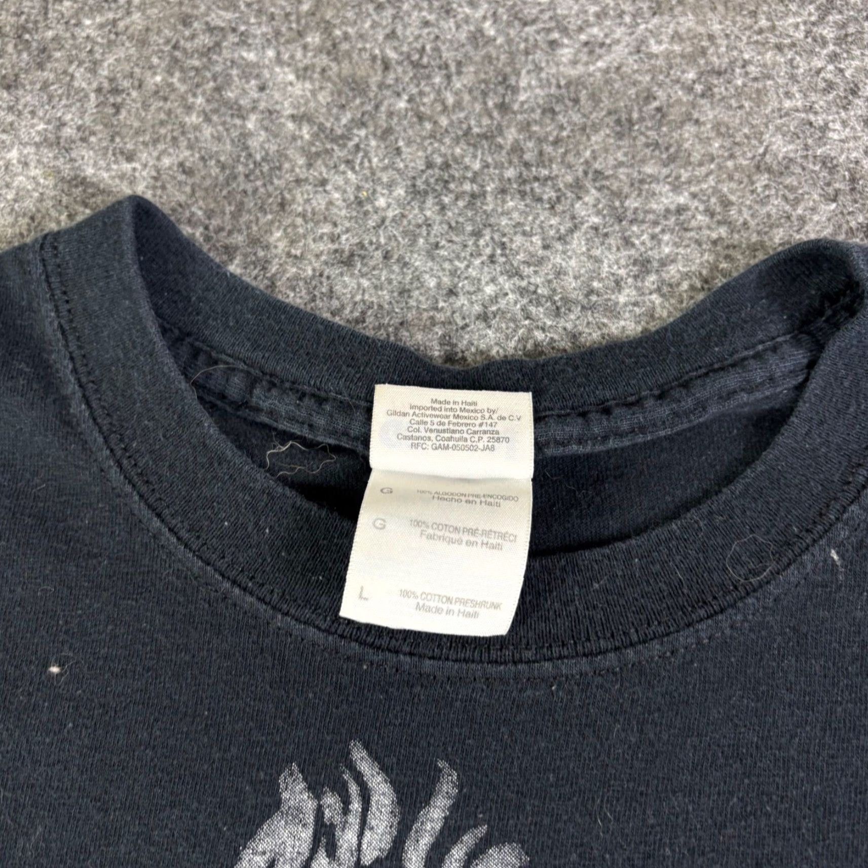 Vintage VINTAGE The Three Stooges T-Shirt Black Mens Large 1999 Psychedelic Graphic Tee Size US L / EU 52-54 / 3 - 5 Thumbnail