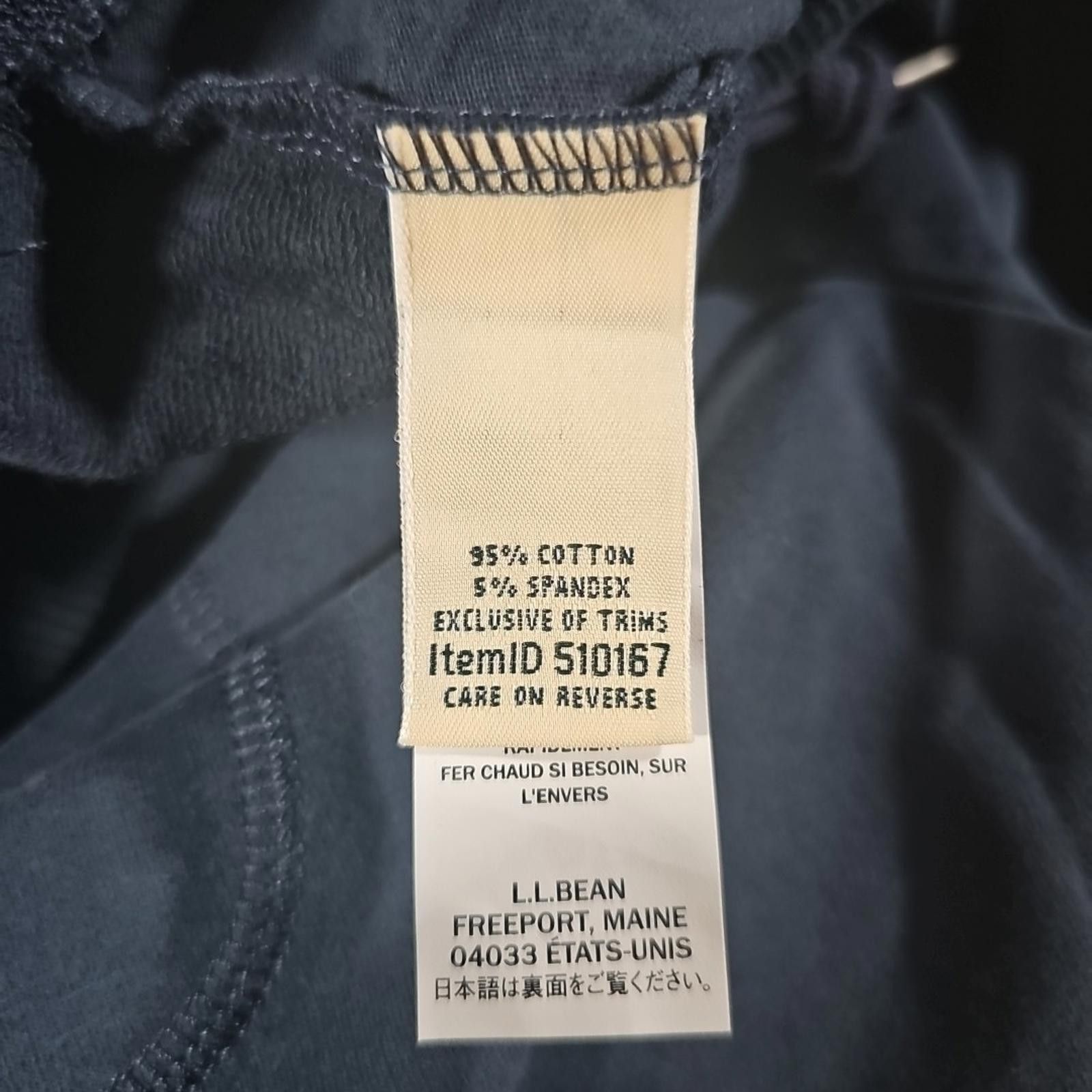 L.L. Bean LL BEAN Ultrasoft Sweats 6" Navy Blue Shorts Size 36" / US 14 / IT 50 - 4 Thumbnail