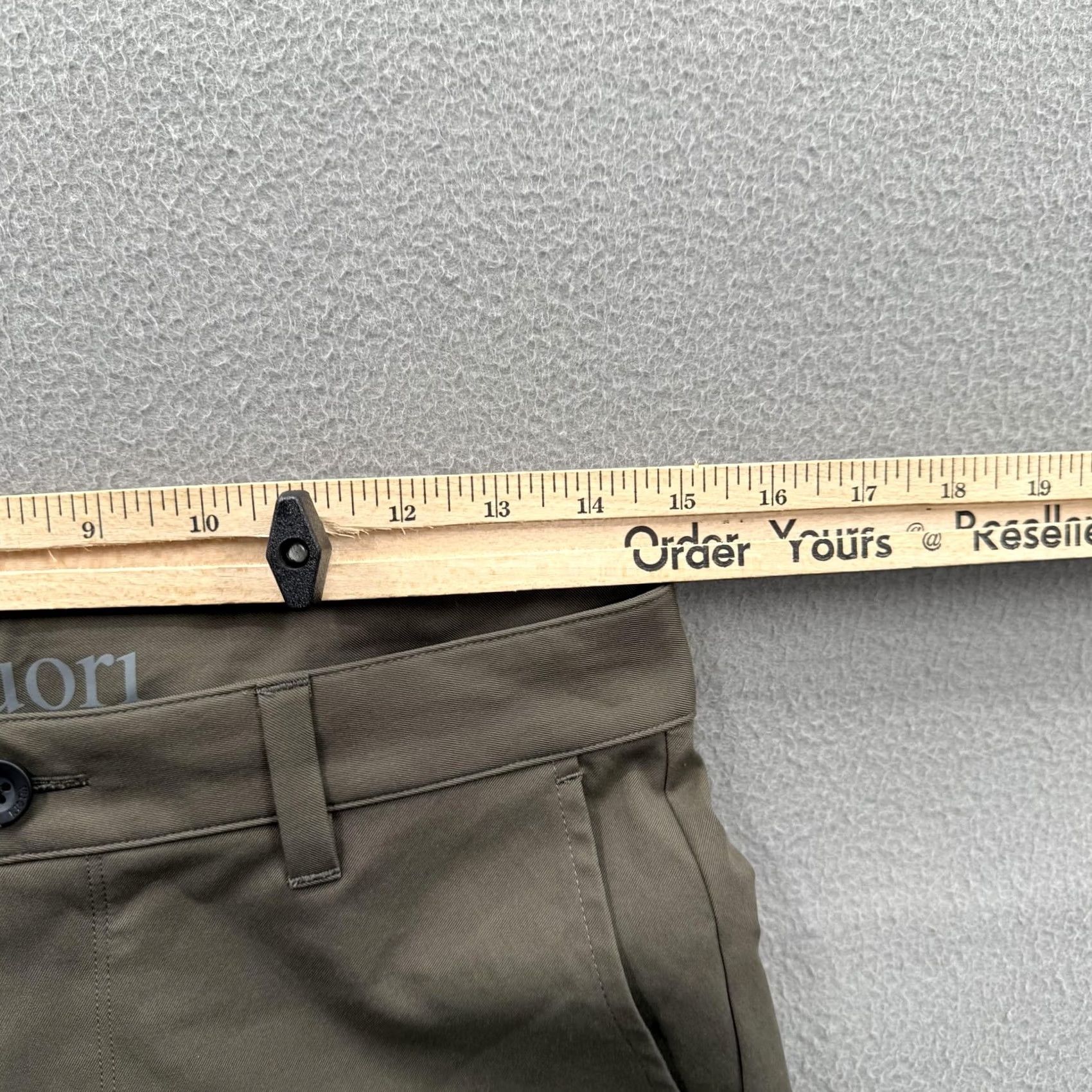Vuori Vuori Pants Mens 28 Green 28x30 Fits Slim Fit Stretch Performance Chino Size US 28 / EU 44 - 4 Thumbnail