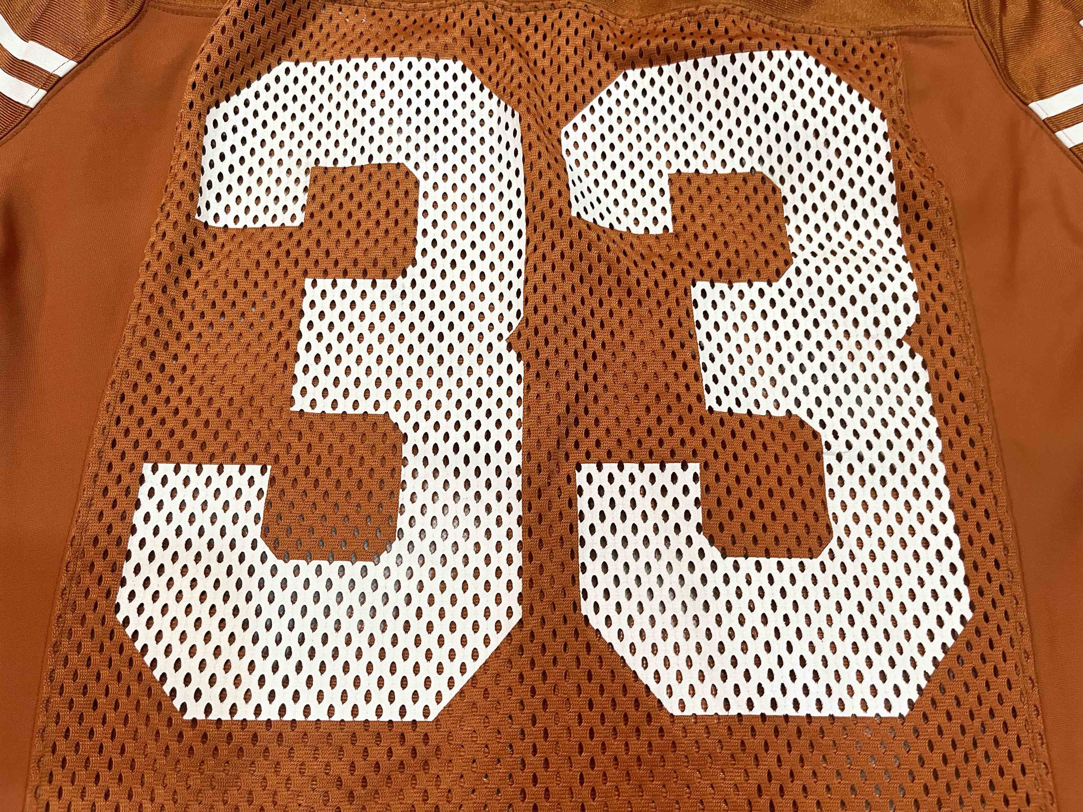 Nike Nike Texas Longhorns #33 NCAA Football Game Worn Jersey Size US M / EU 48-50 / 2 - 6 Thumbnail