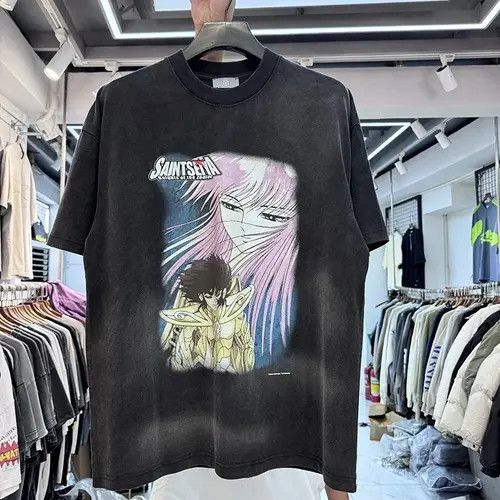 Japanese Brand Manami x Naoko Anime SAINT SEIYA Washed T-shirt Size US XL / EU 56 / 4 - 1 Thumbnail