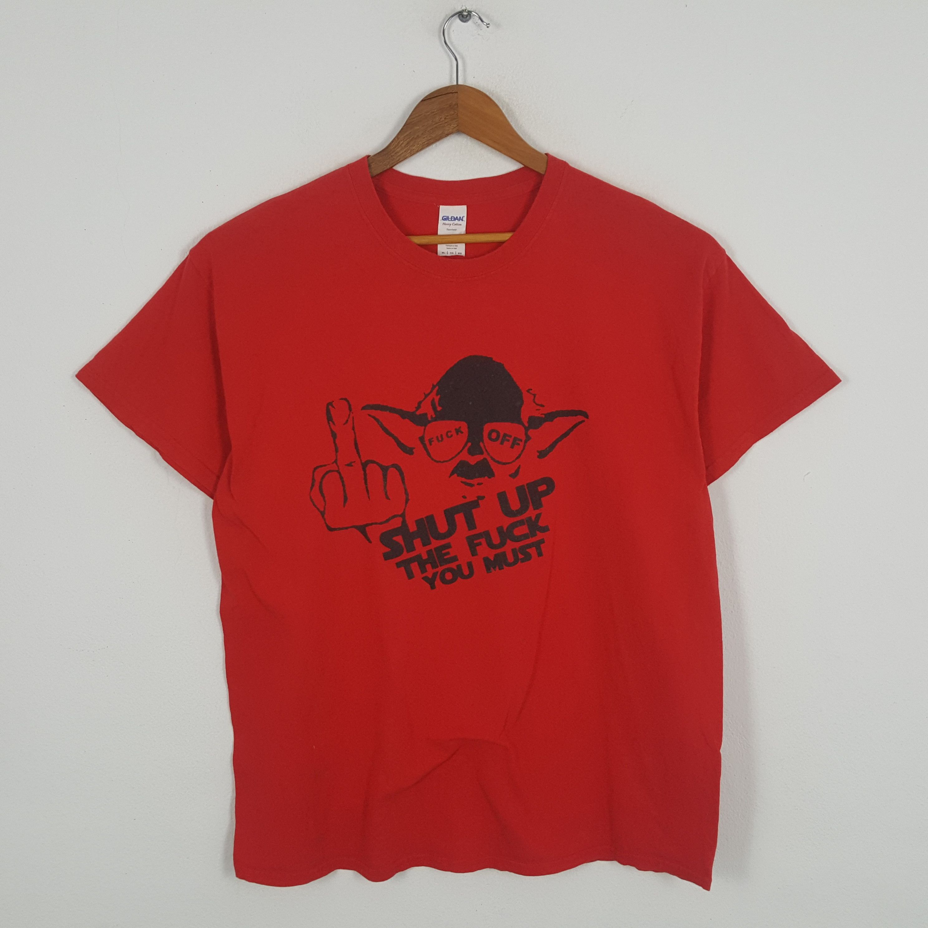 Vintage SHUT UP FUCK OFF Star Wars Parody T-Shirts