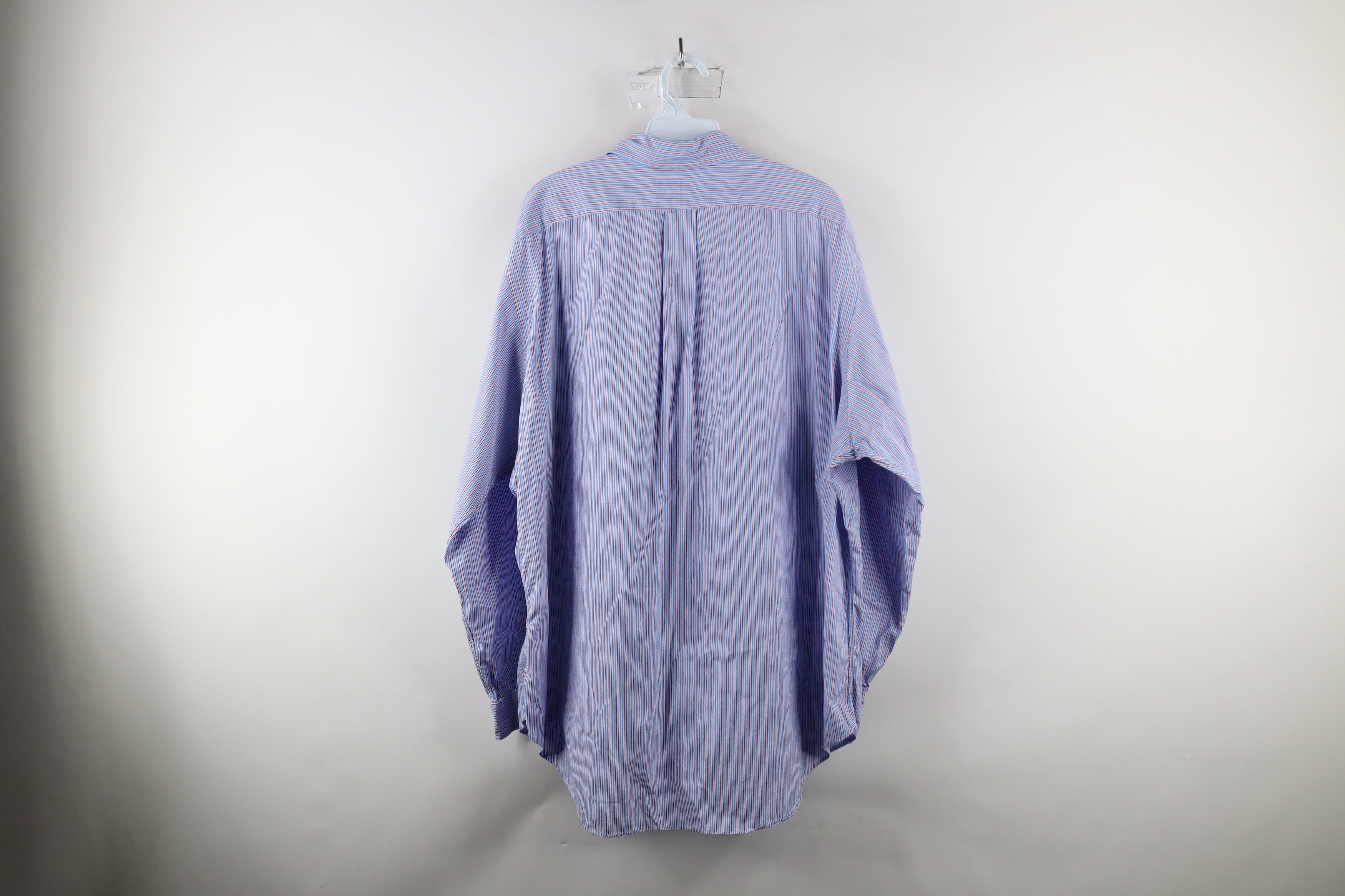 Polo Ralph Lauren Vintage 90s Ralph Lauren Fit Button Down Shirt Striped Pink Size US M / EU 48-50 / 2 - 7 Thumbnail
