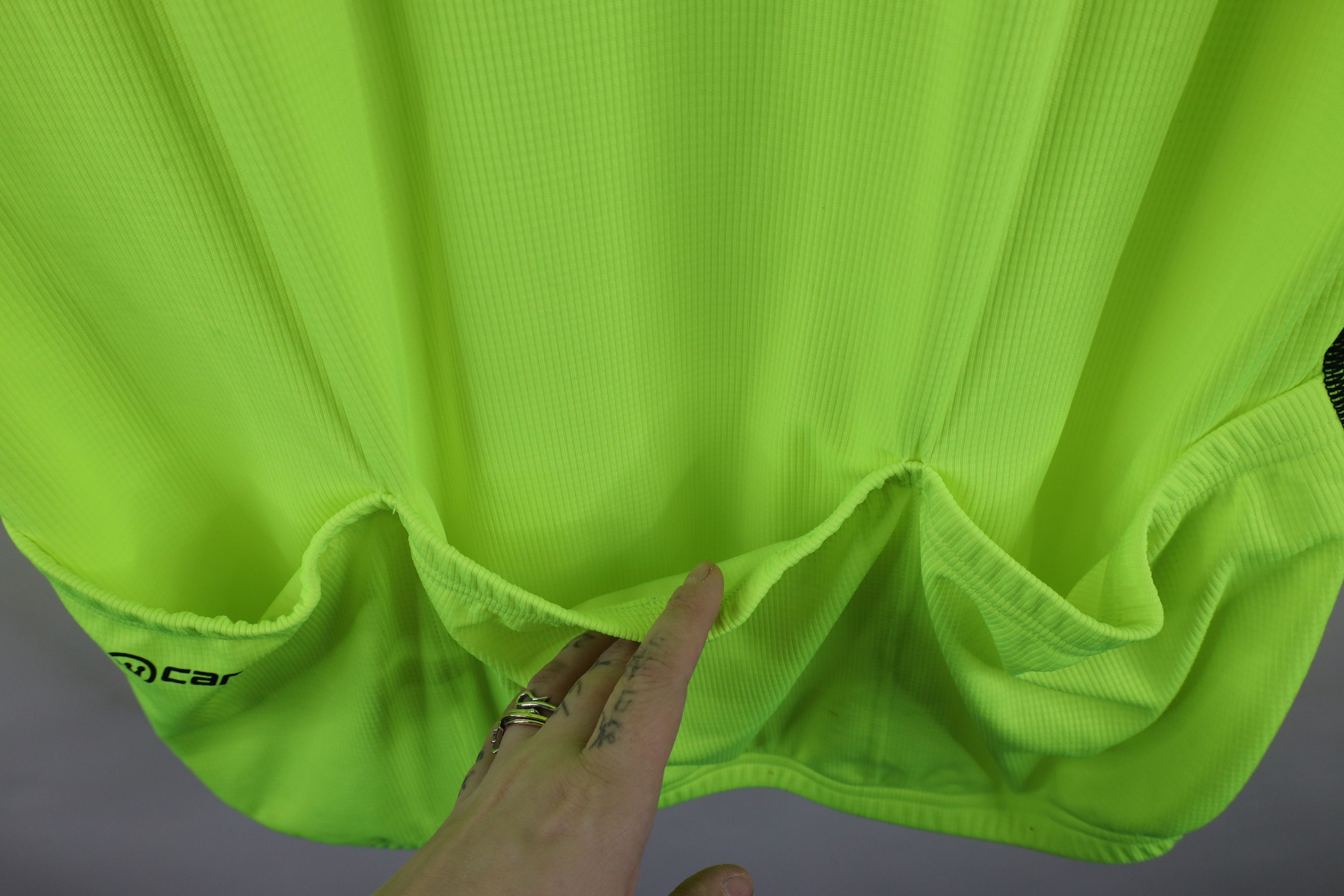 Vintage Deadstock Vintage Canari Cycling Jersey Highlighter Yellow Size US XL / EU 56 / 4 - 12 Thumbnail