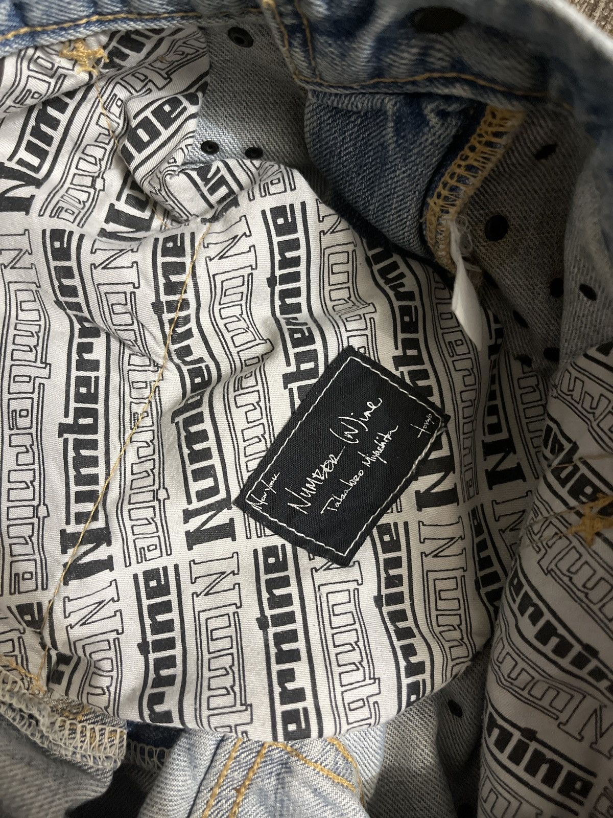 Number (N)ine Number Nine Painter Denim Size US 32 / EU 48 - 8 Thumbnail
