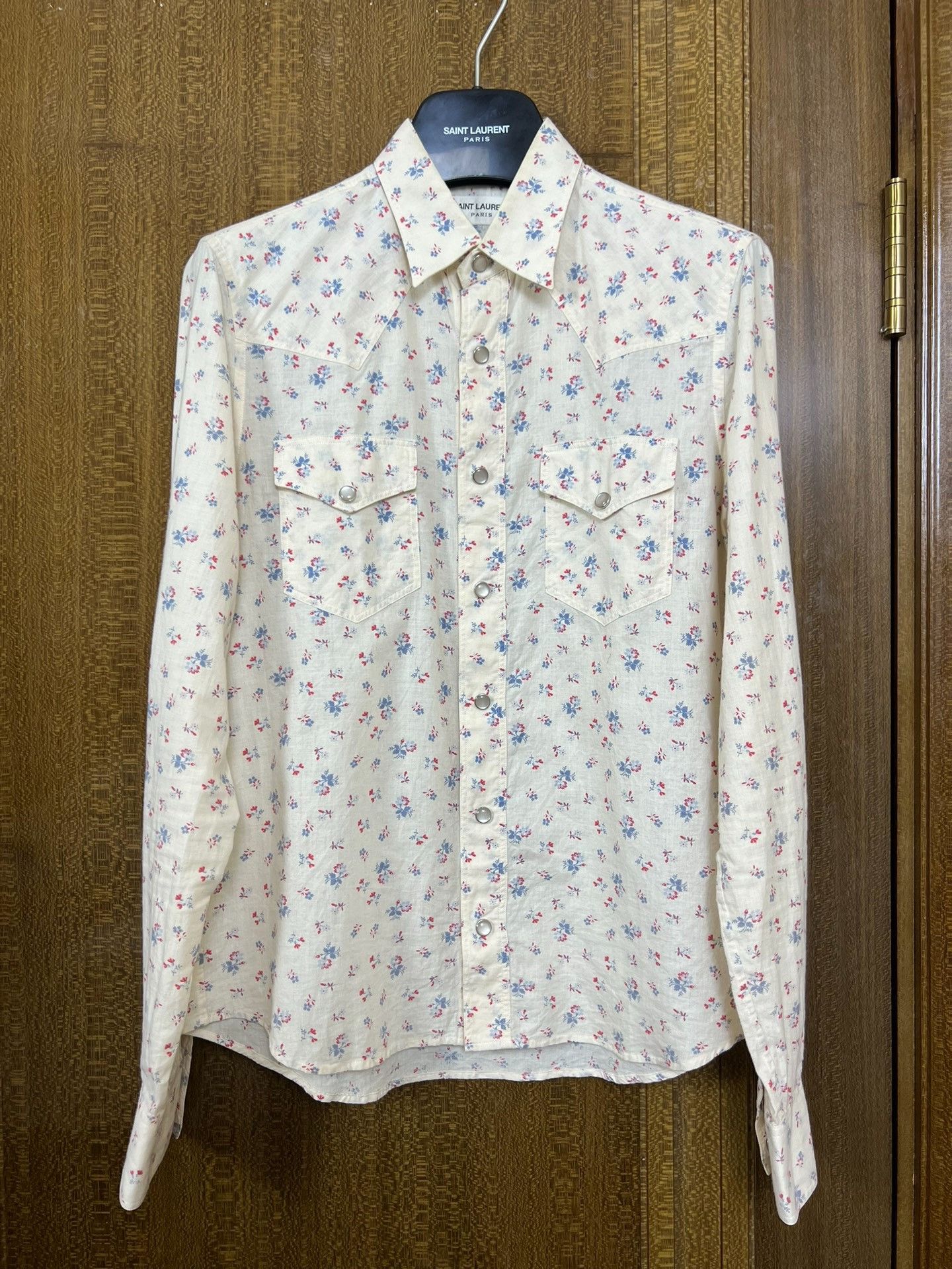 Saint Laurent Paris Saint laurent size 36 Floral shirt 2501-Nextarrow Size US S / EU 44-46 / 1 - 1 Thumbnail