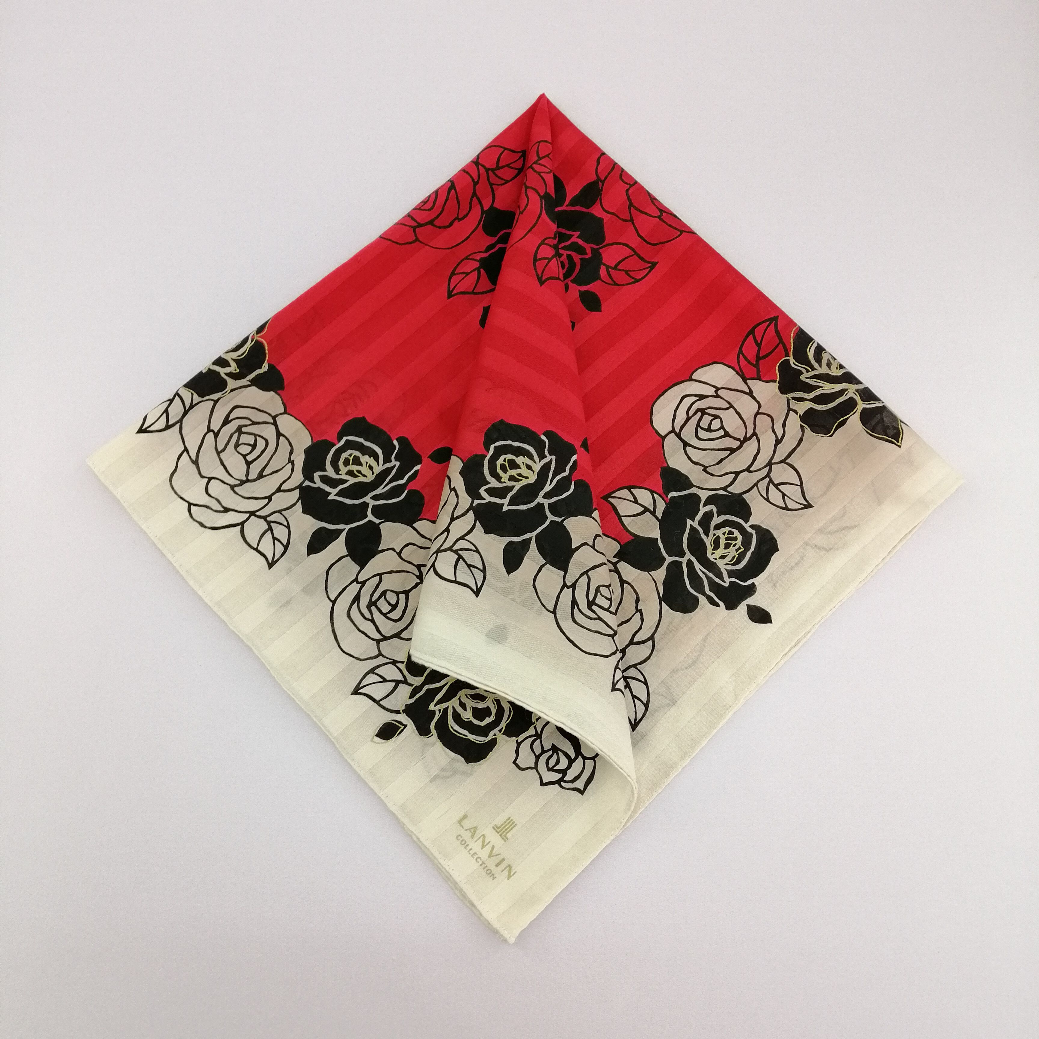 Lanvin Lanvin Handkerchief/Neckerchief/Bandana-KD3043 Size ONE SIZE - 6 Thumbnail