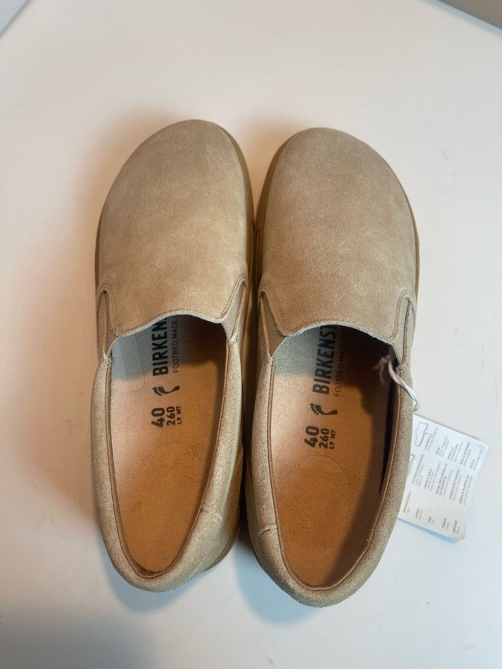 Birkenstock Birkenstock Oswego sandcastle suede Slip on Shoes EU 40 Size US 7 / IT 37 - 8 Thumbnail