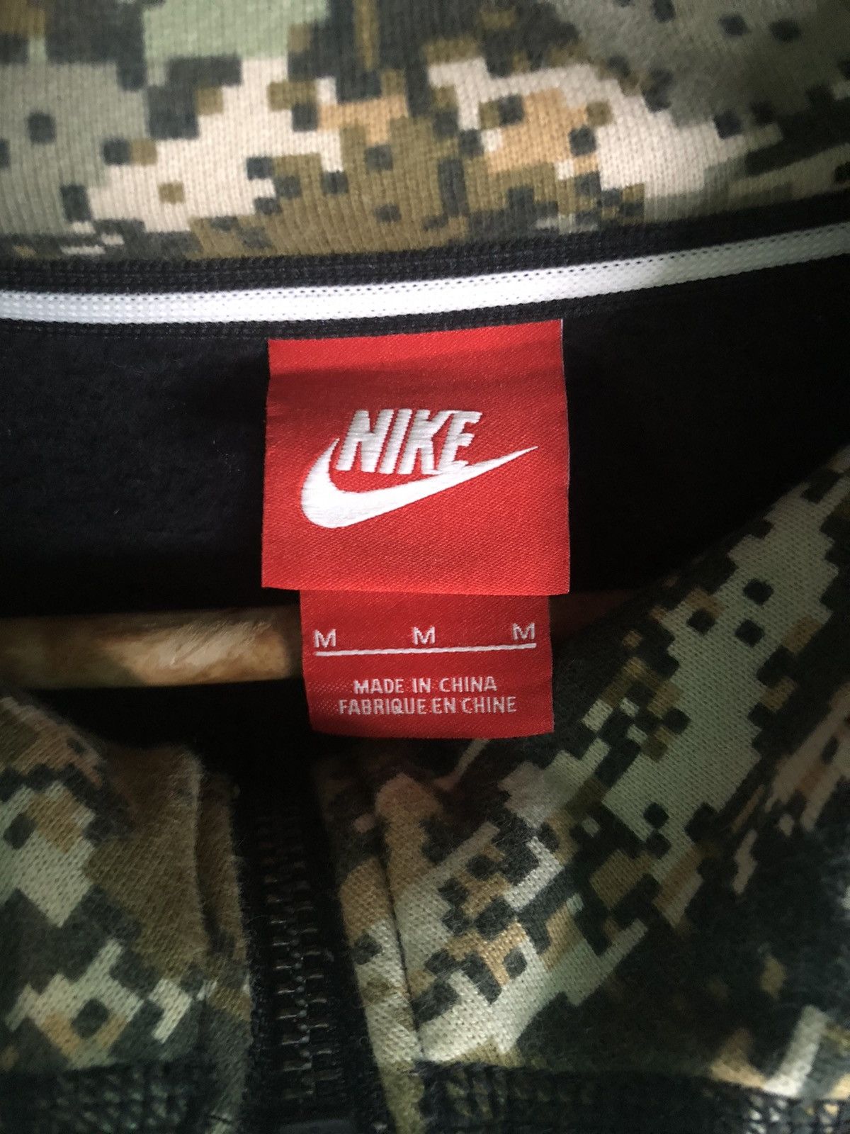 Nike Nike Hoodie Camo Zip Up Size US S / EU 44-46 / 1 - 13 Thumbnail
