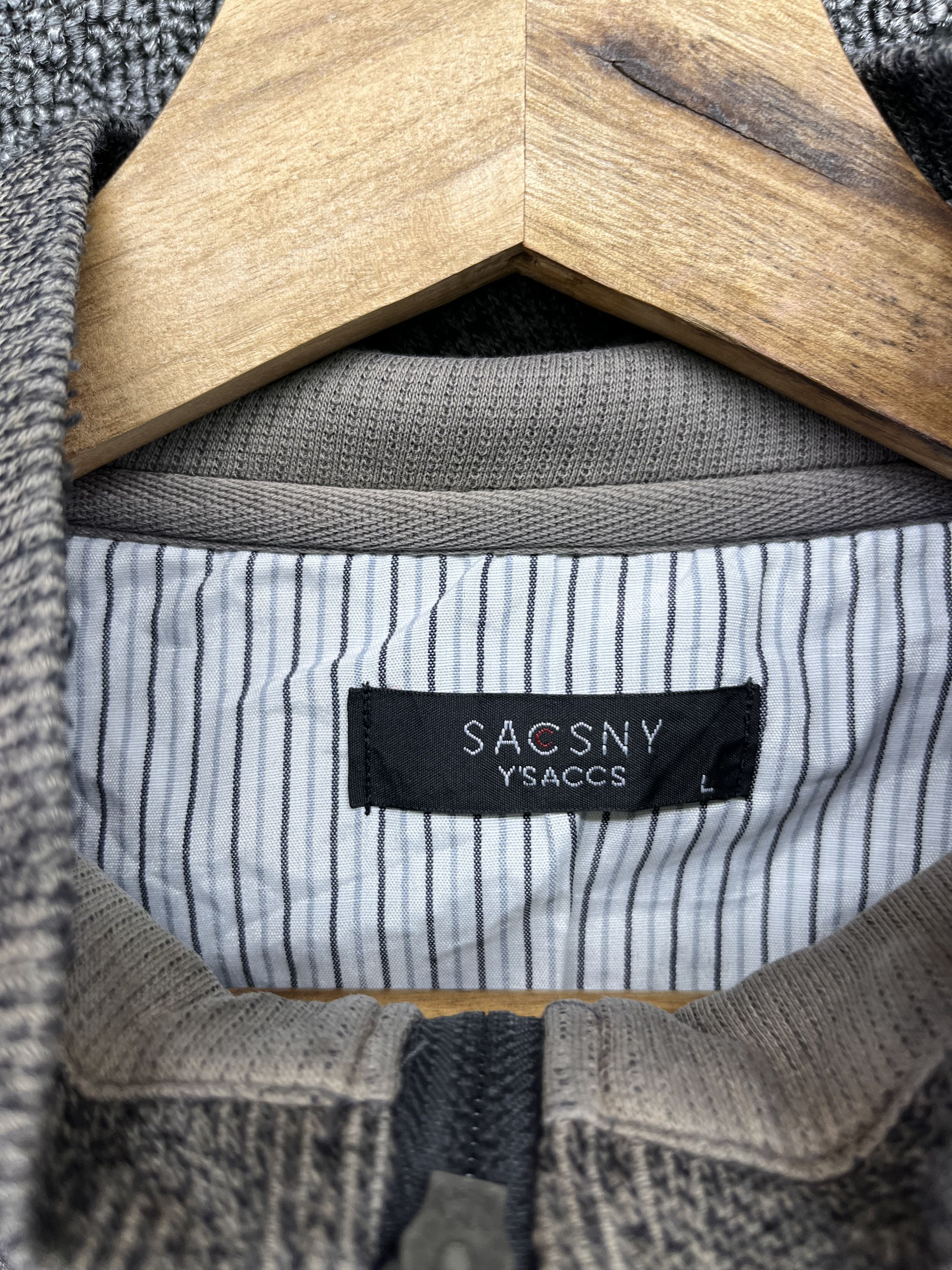 Vintage Vintage Yohji Yamamoto Y’saccs Sacsny Rare Sweatshirt Size US L / EU 52-54 / 3 - 5 Thumbnail