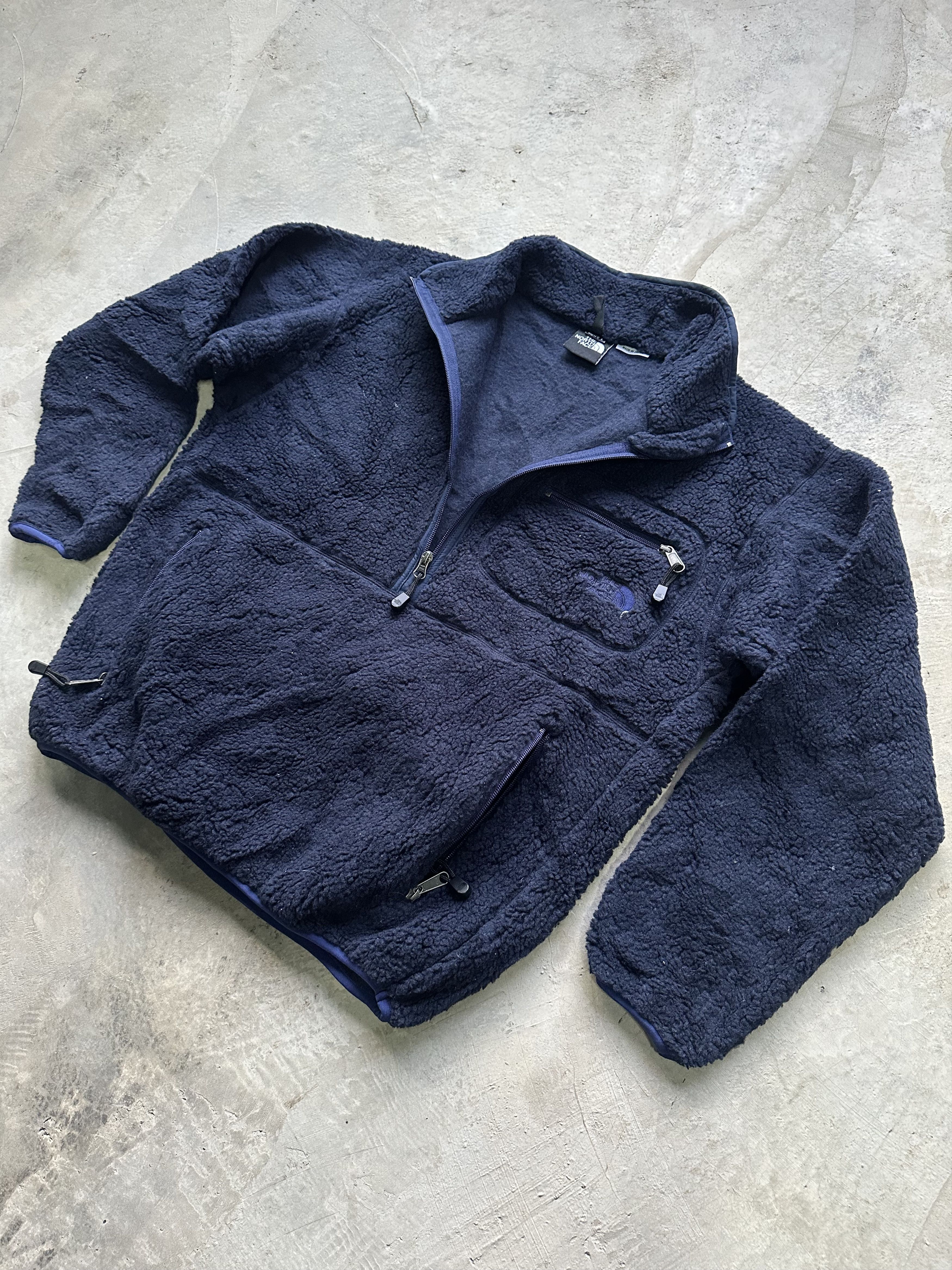 The North Face Vintage The North Face Fleece Half Zipper Jacket Size US L / EU 52-54 / 3 - 3 Thumbnail