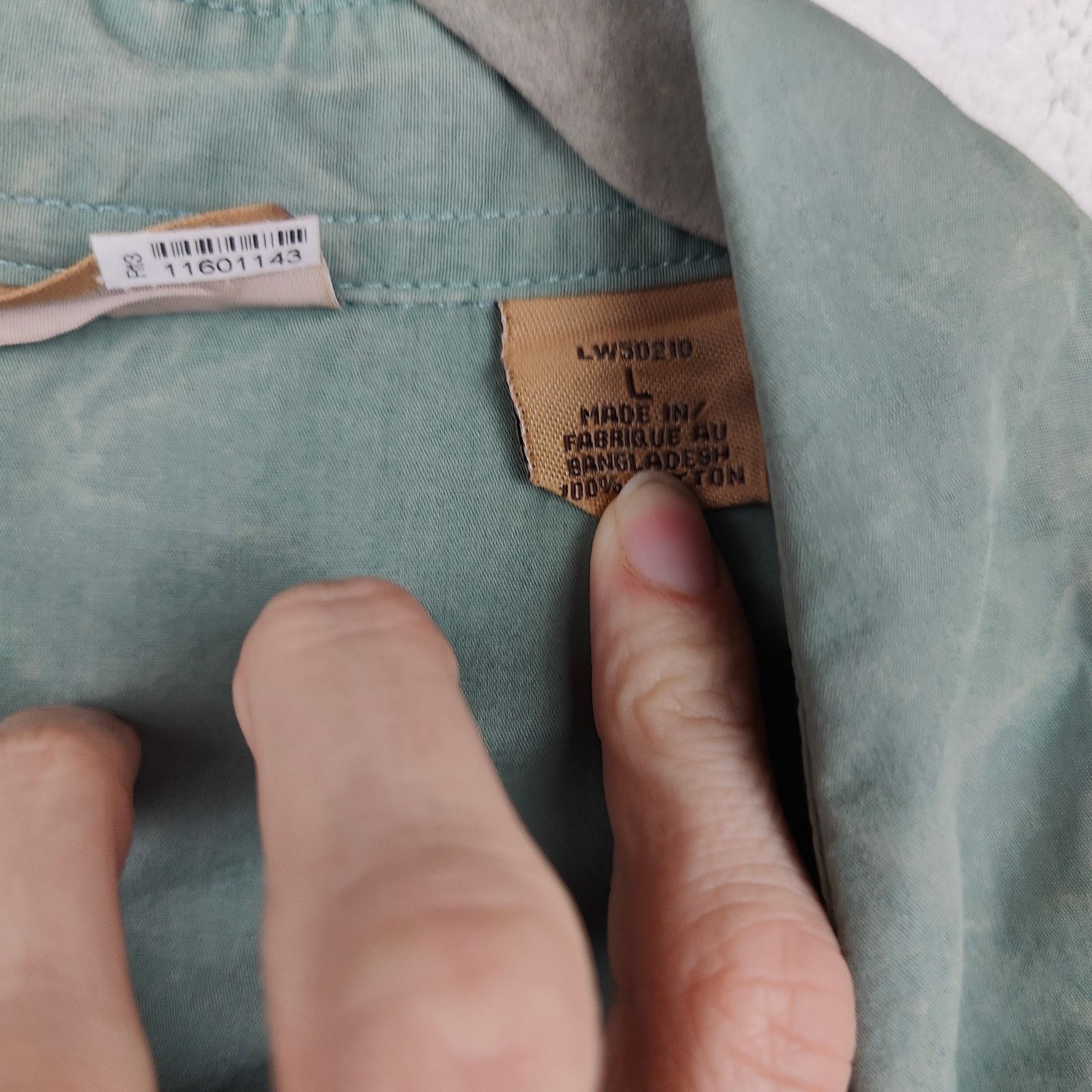 Wrangler Vintage Wrangler Pearl Snap Shirt Womens Large Green Size L / US 10 / IT 46 - 6 Thumbnail