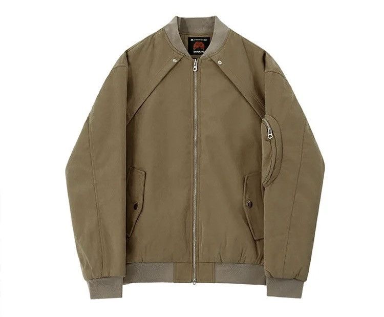Japanese Brand × Other Streetwear Fashion Loose Jacket Coat Bomber Size US XL / EU 56 / 4 - 3 Thumbnail